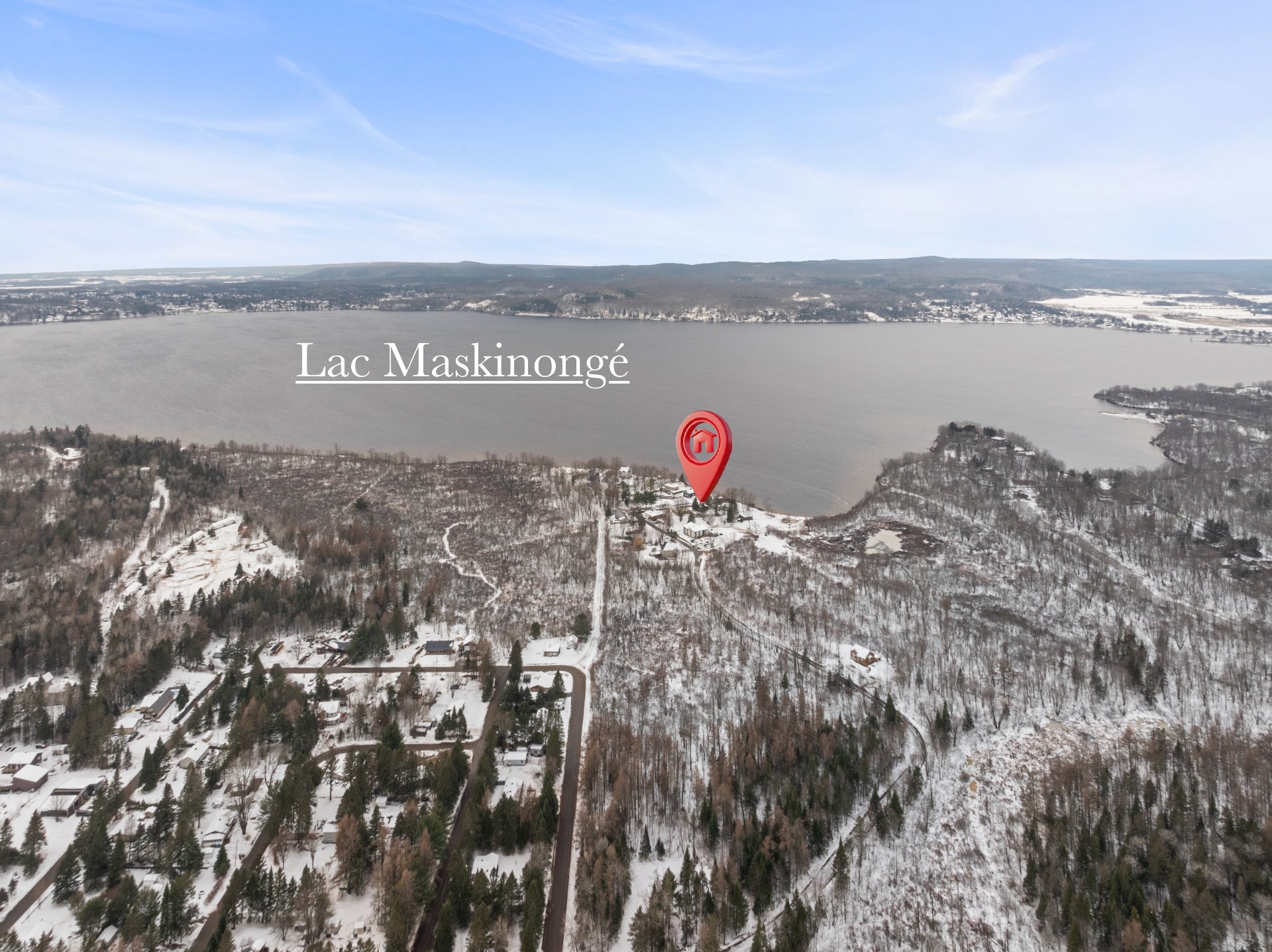 Accès au plan d'eau