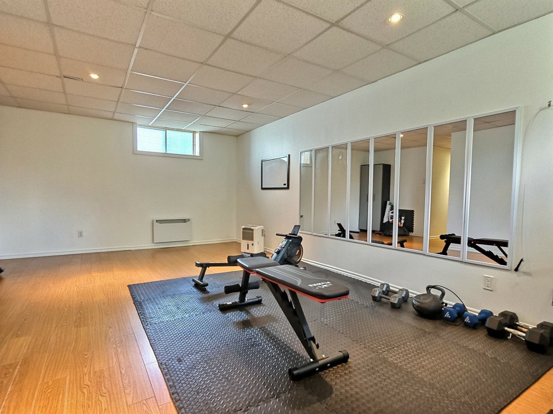 Salle d'exercice