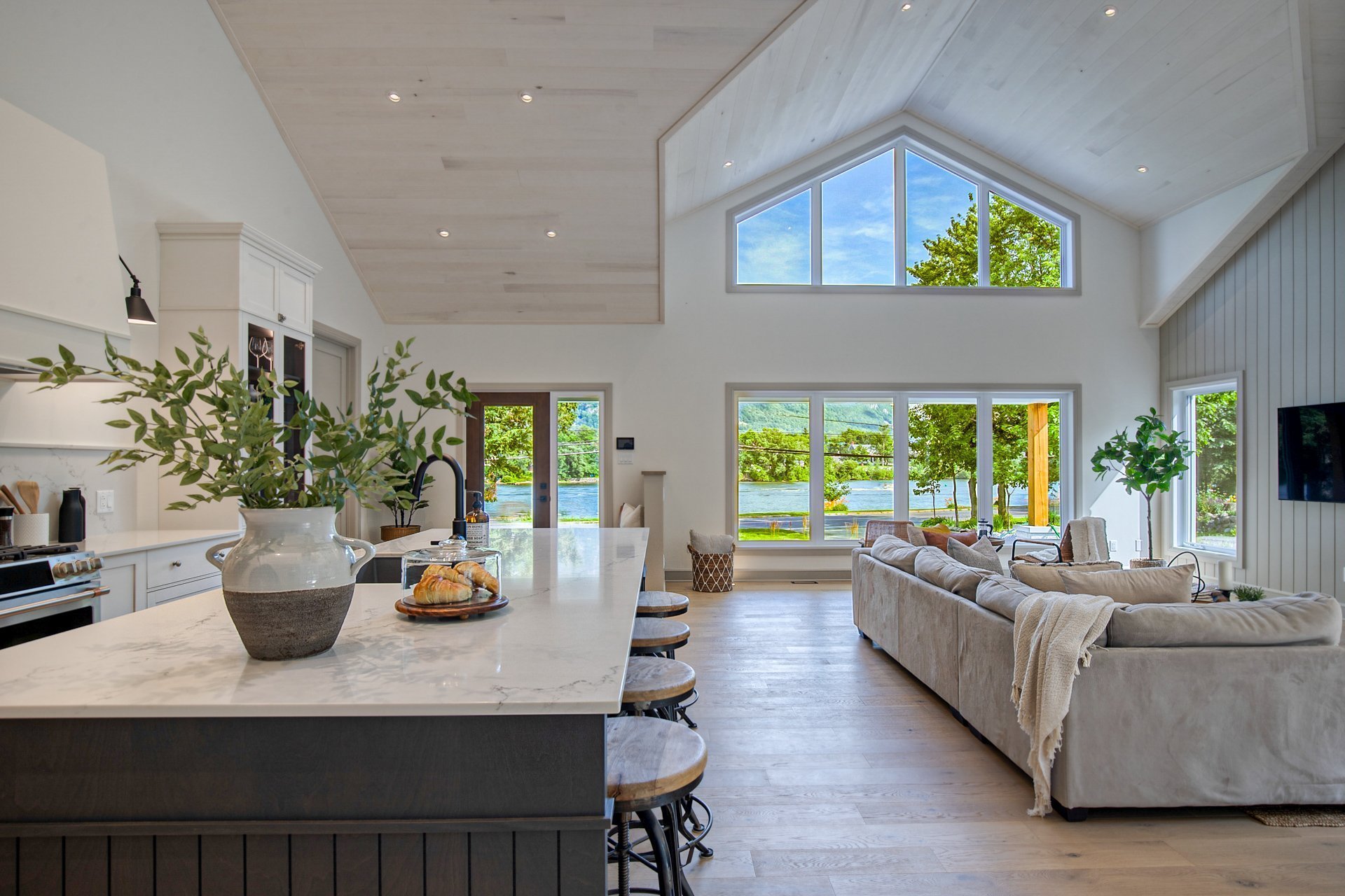 Plusieurs encastrés pour une ambiance recherchée