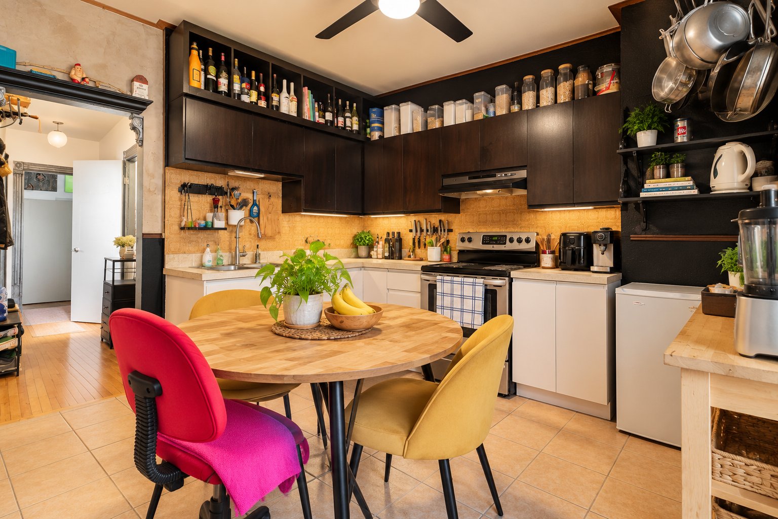 Unit 4226-2, kitchen and dining area