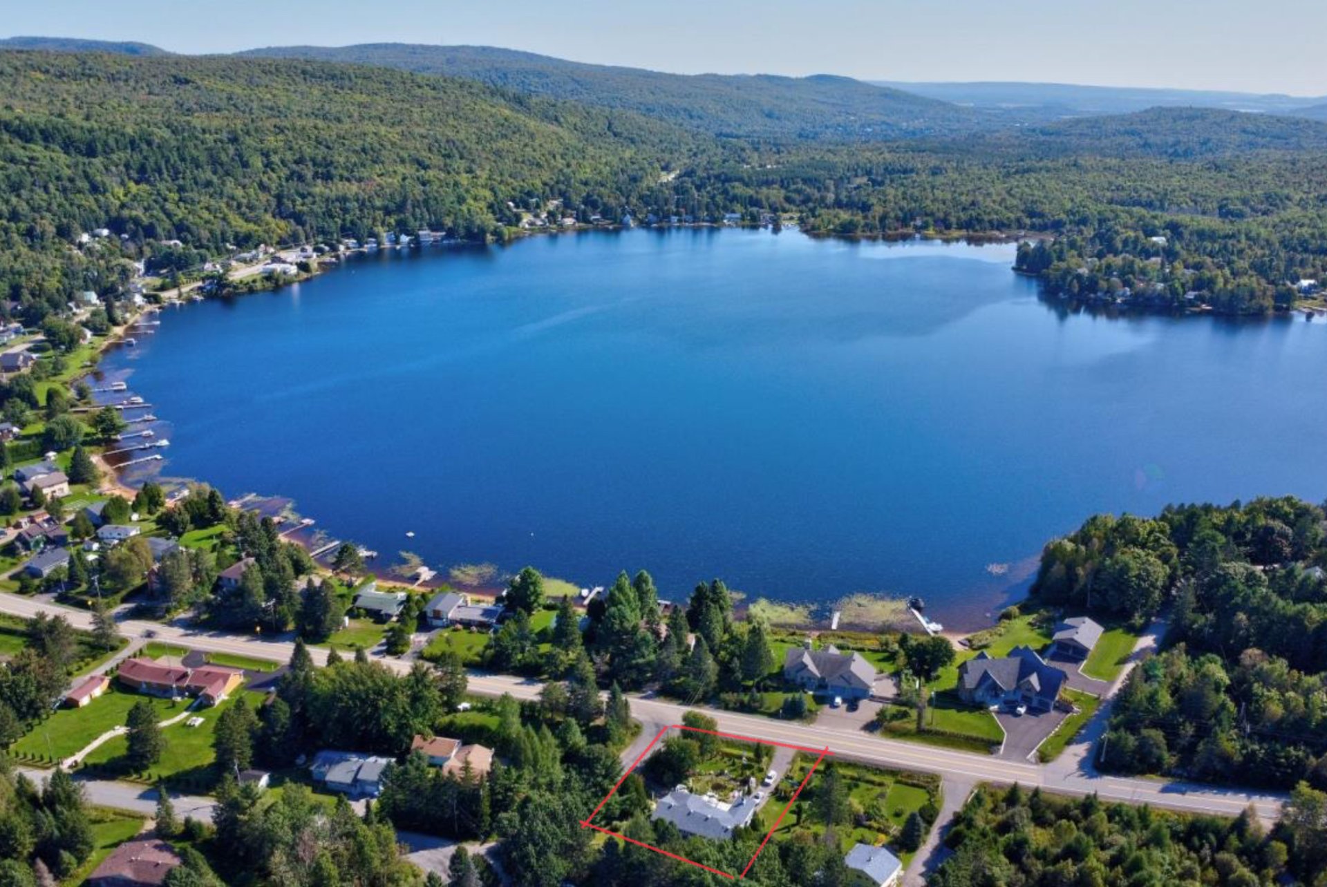 Access to a body of water