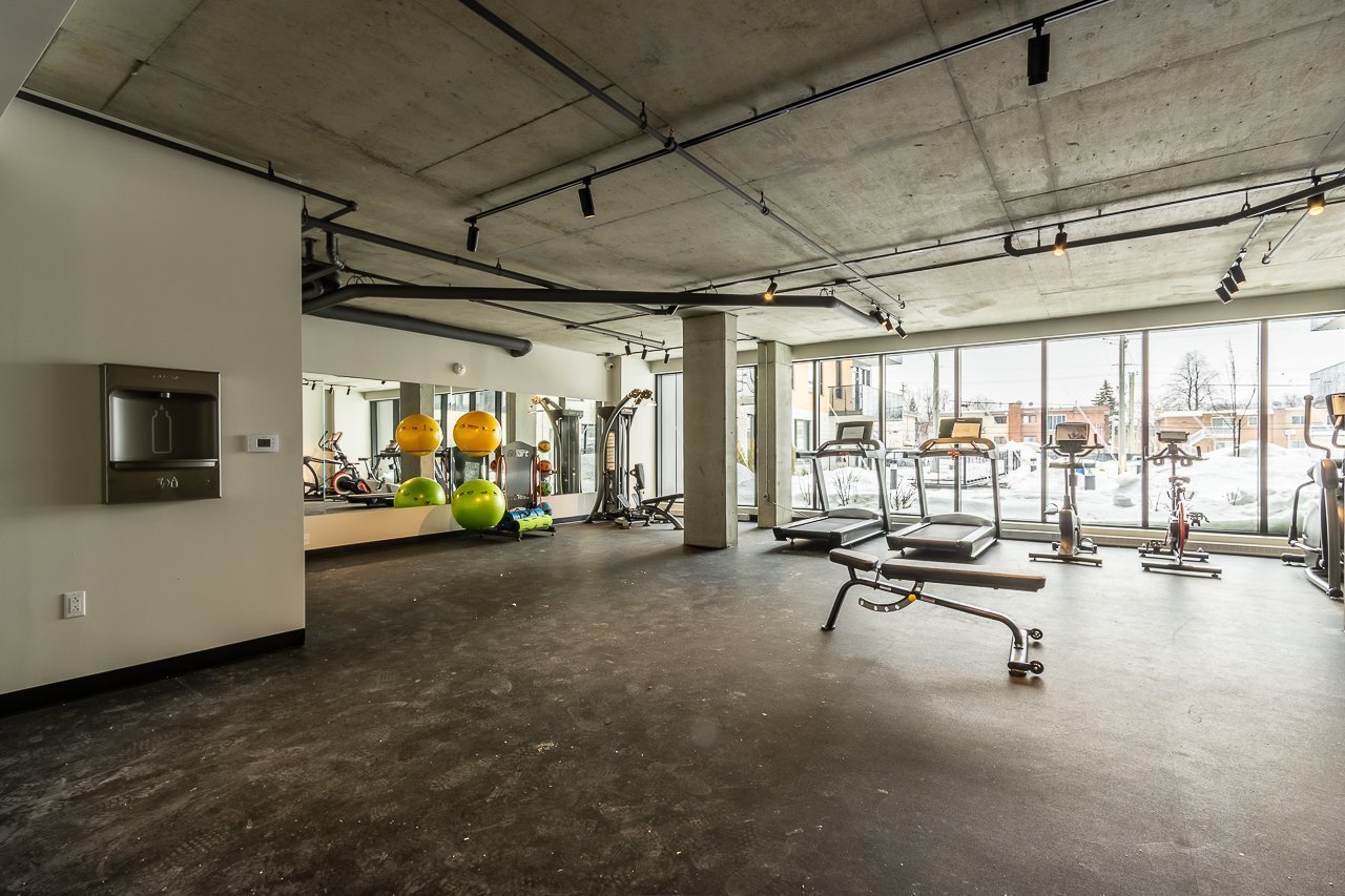 Salle d'exercice