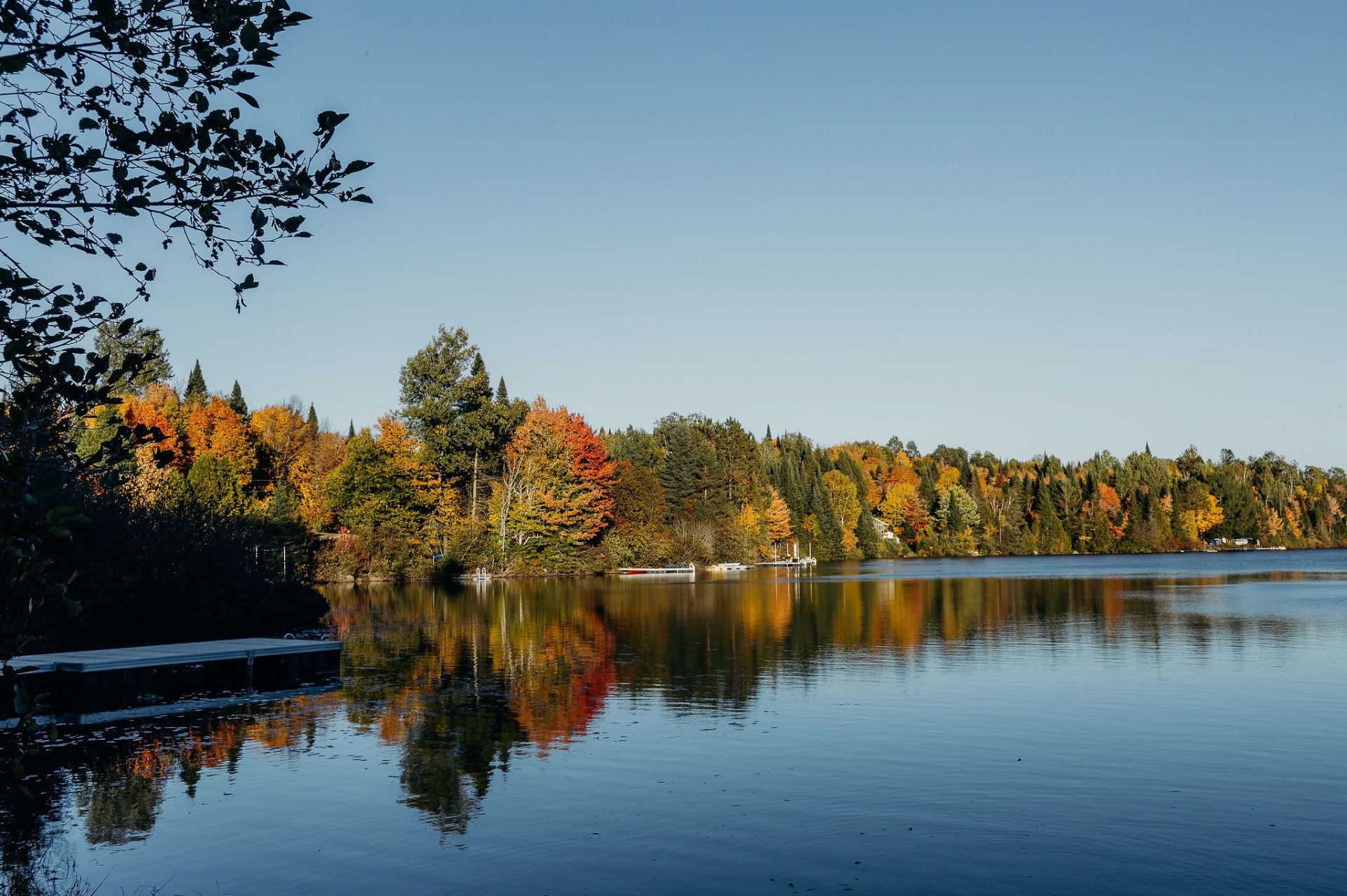 Accès au plan d'eau