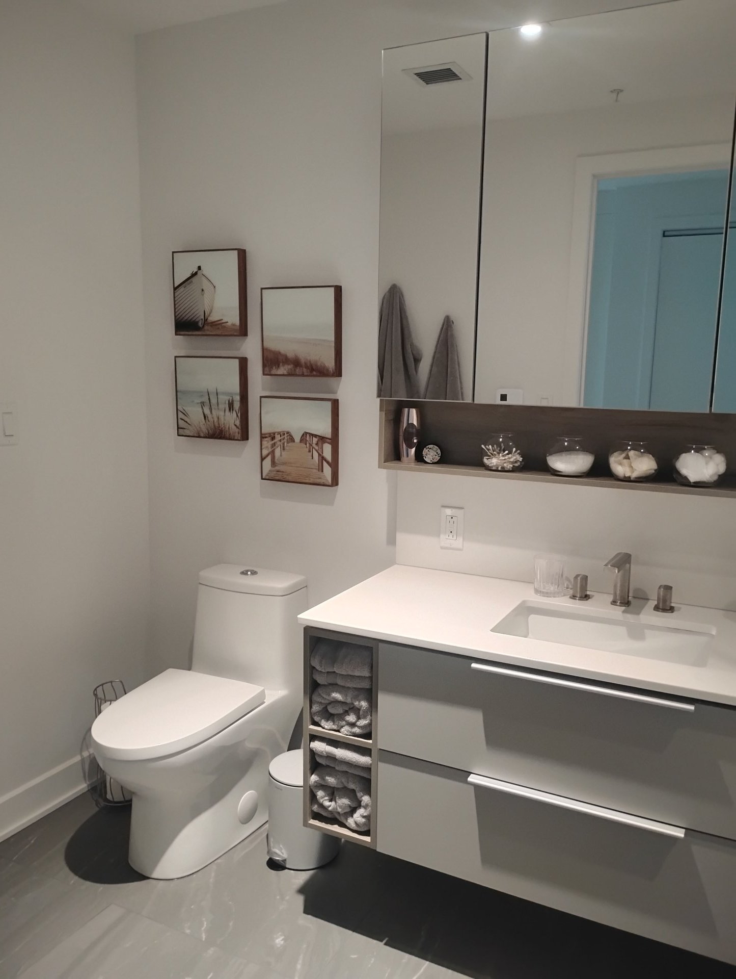 Salle de bains attenante à la CCP