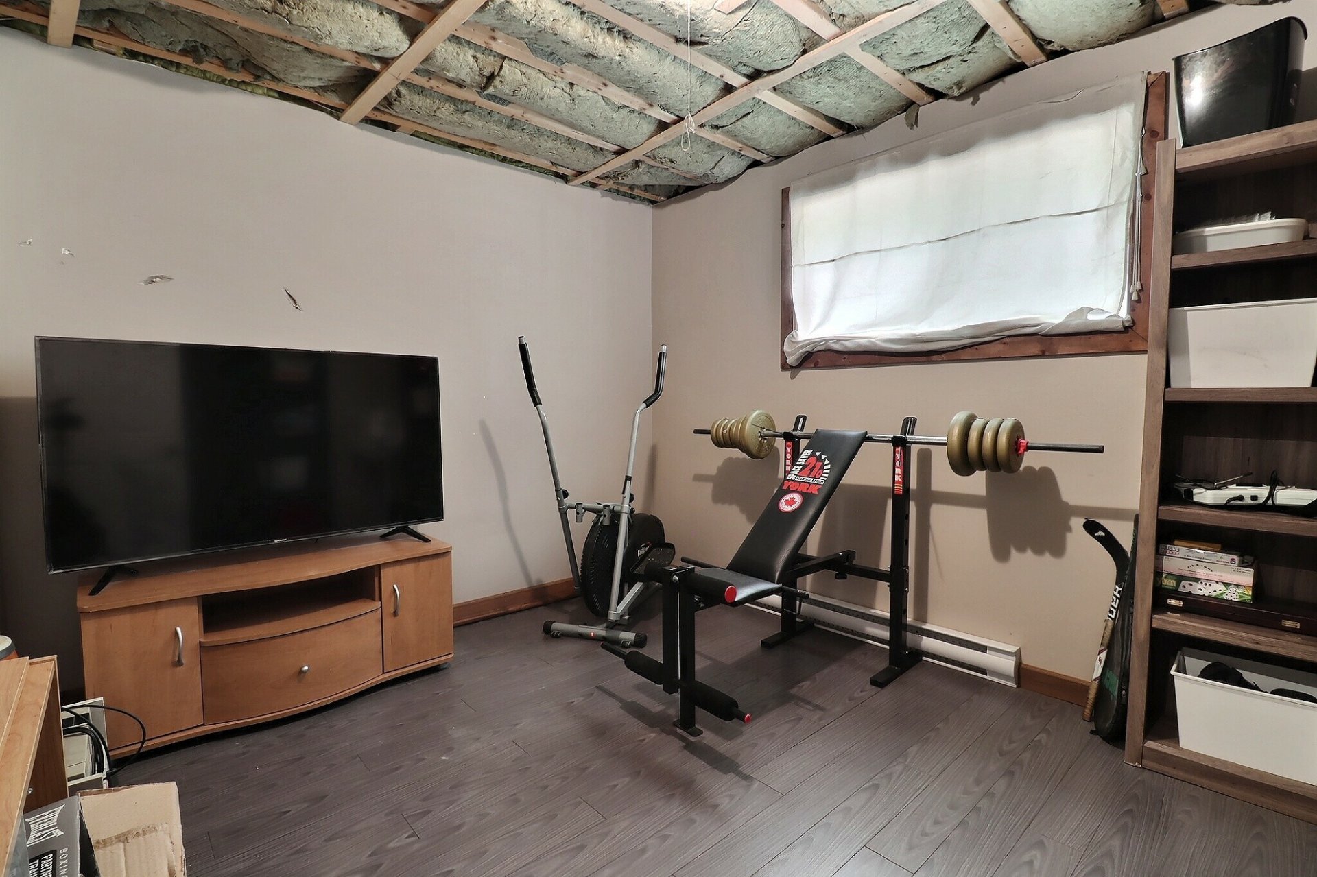 Salle d'exercice