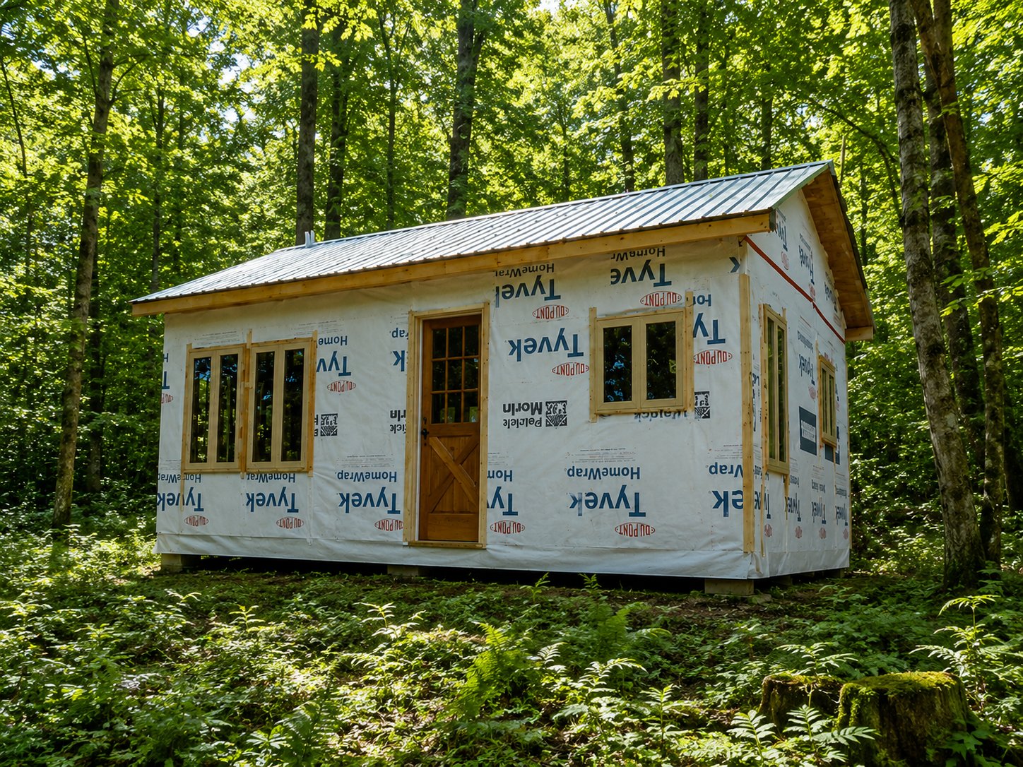 Bâtiment sur la terre