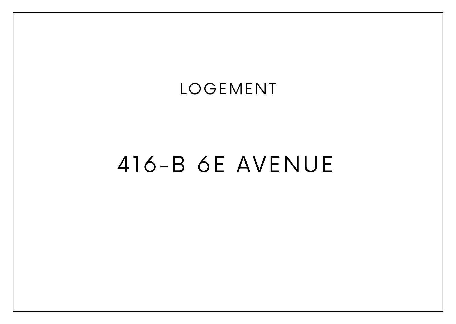 Logement