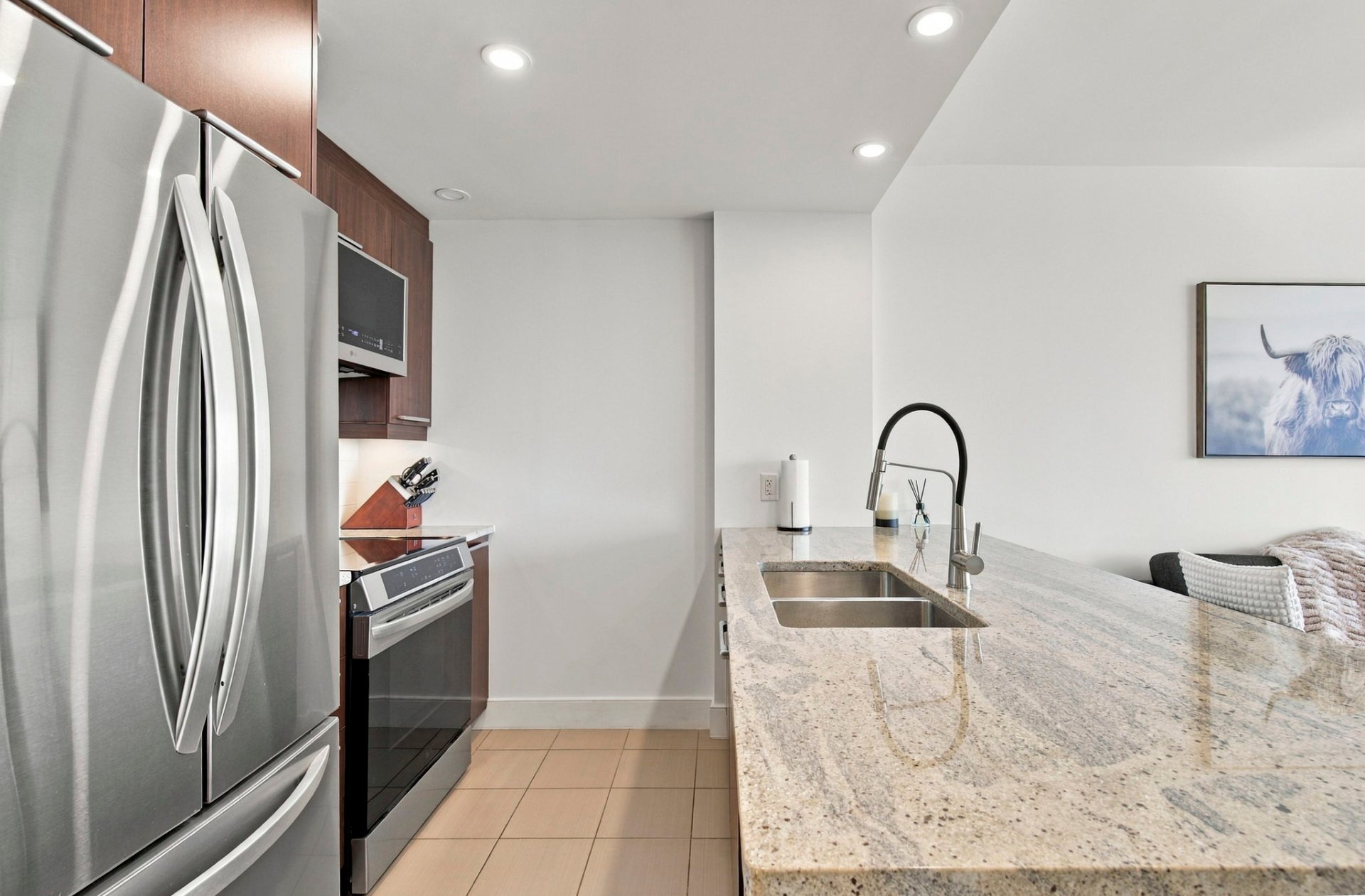 Fully equipped kitchen