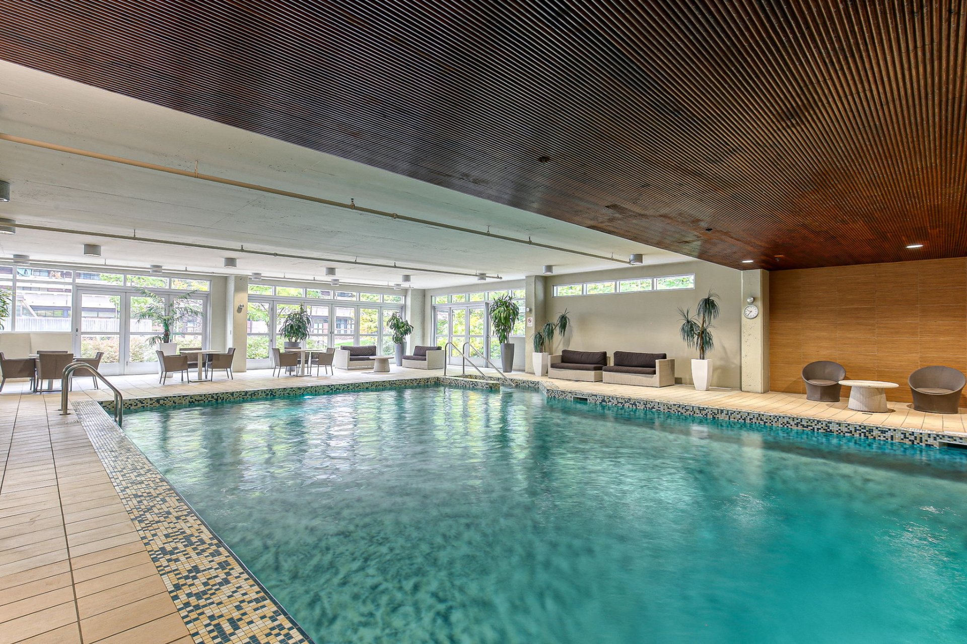 Indoor pool, overall view