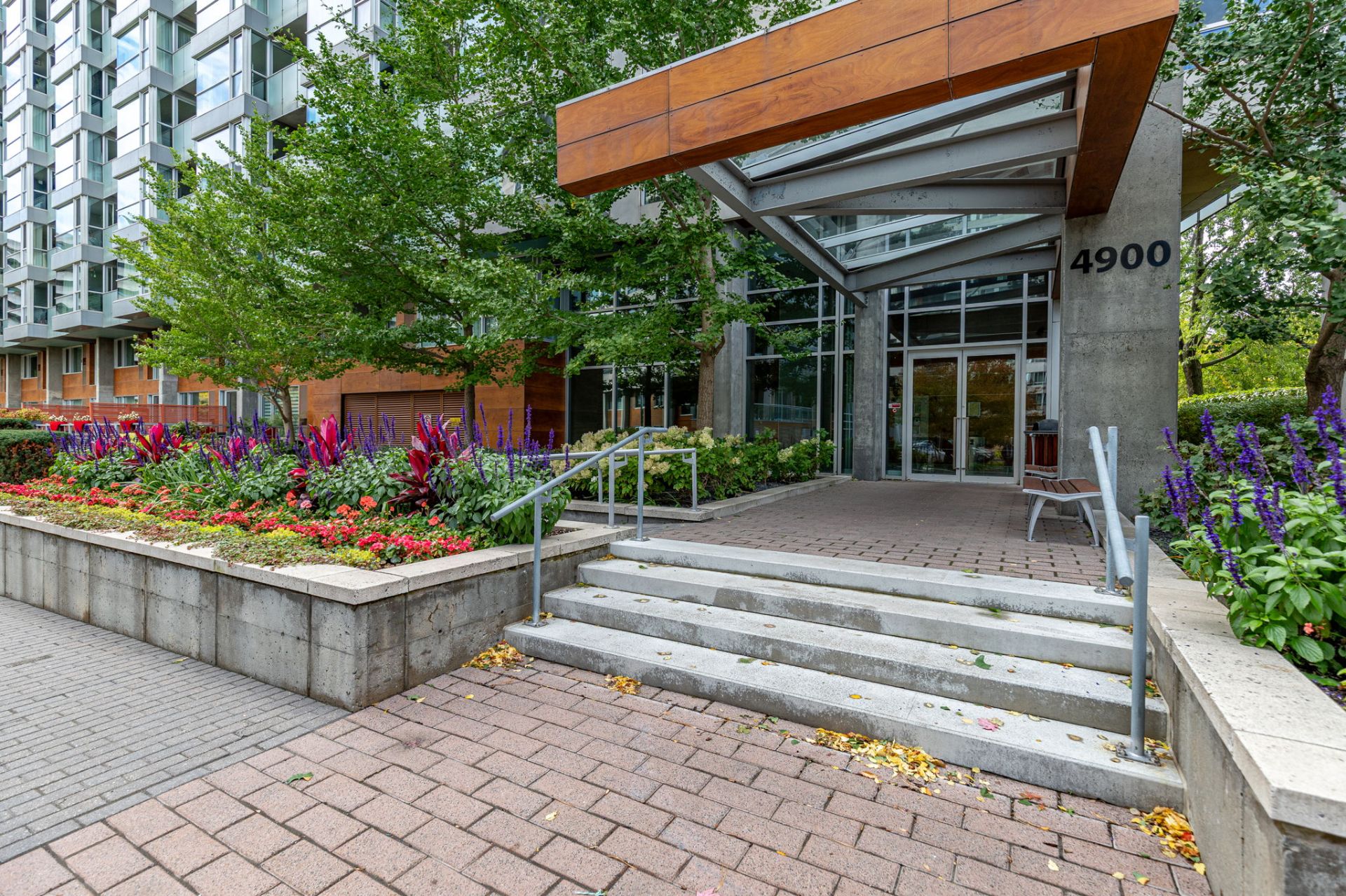 Main entrance of the 4900