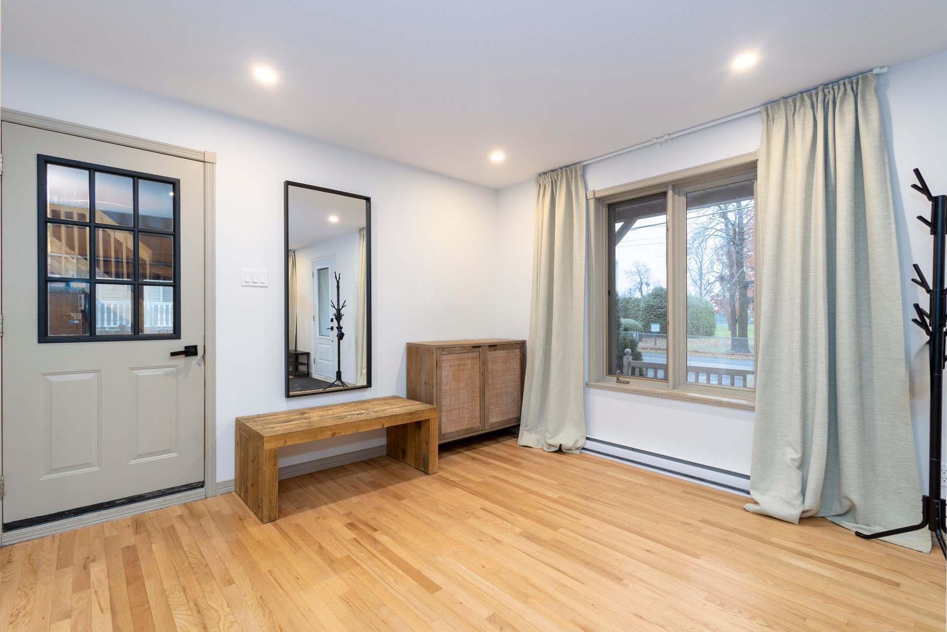 Open area for family room