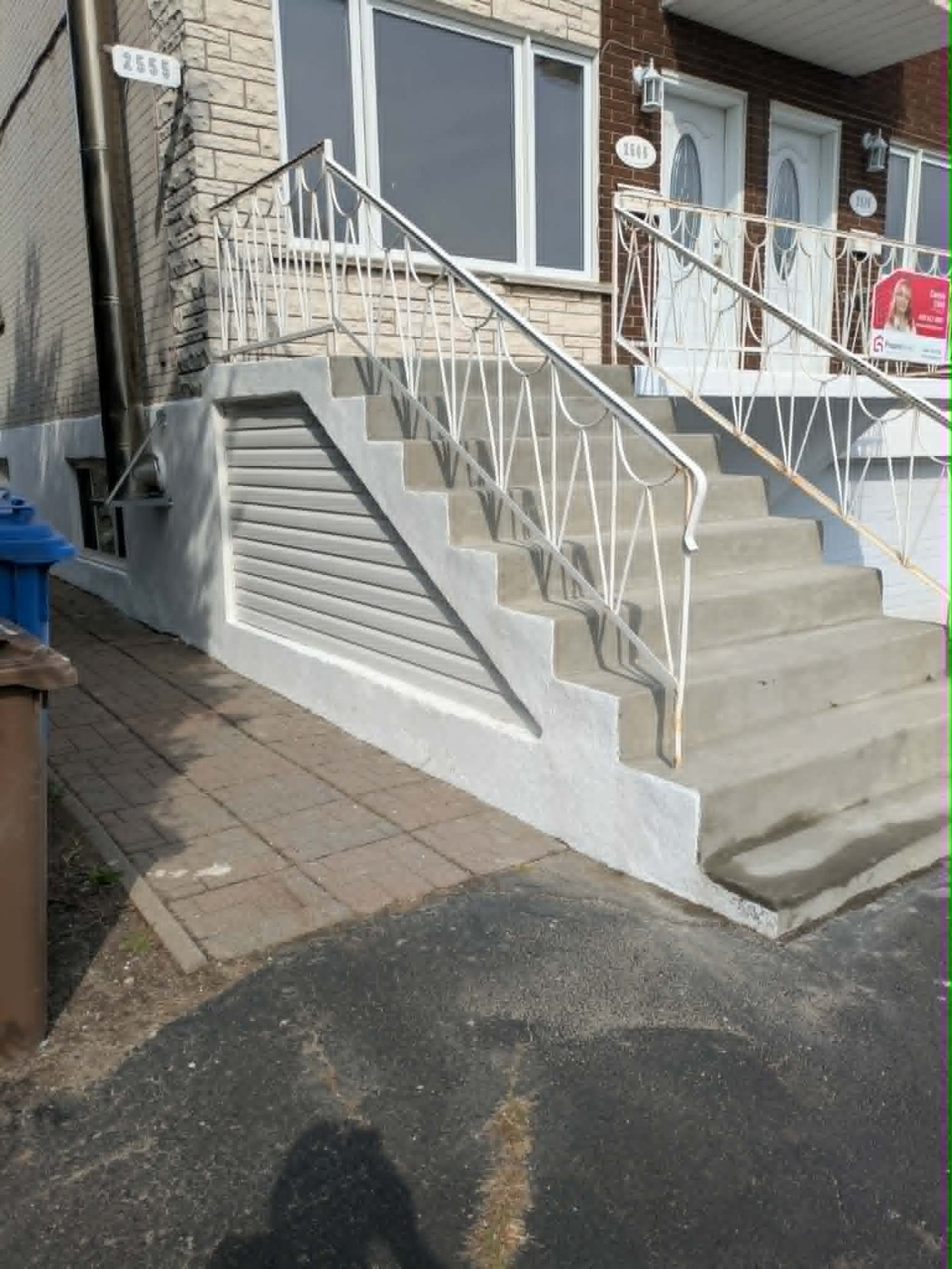 Photo réparation vendeur mai 2026 (crépi+escalier)