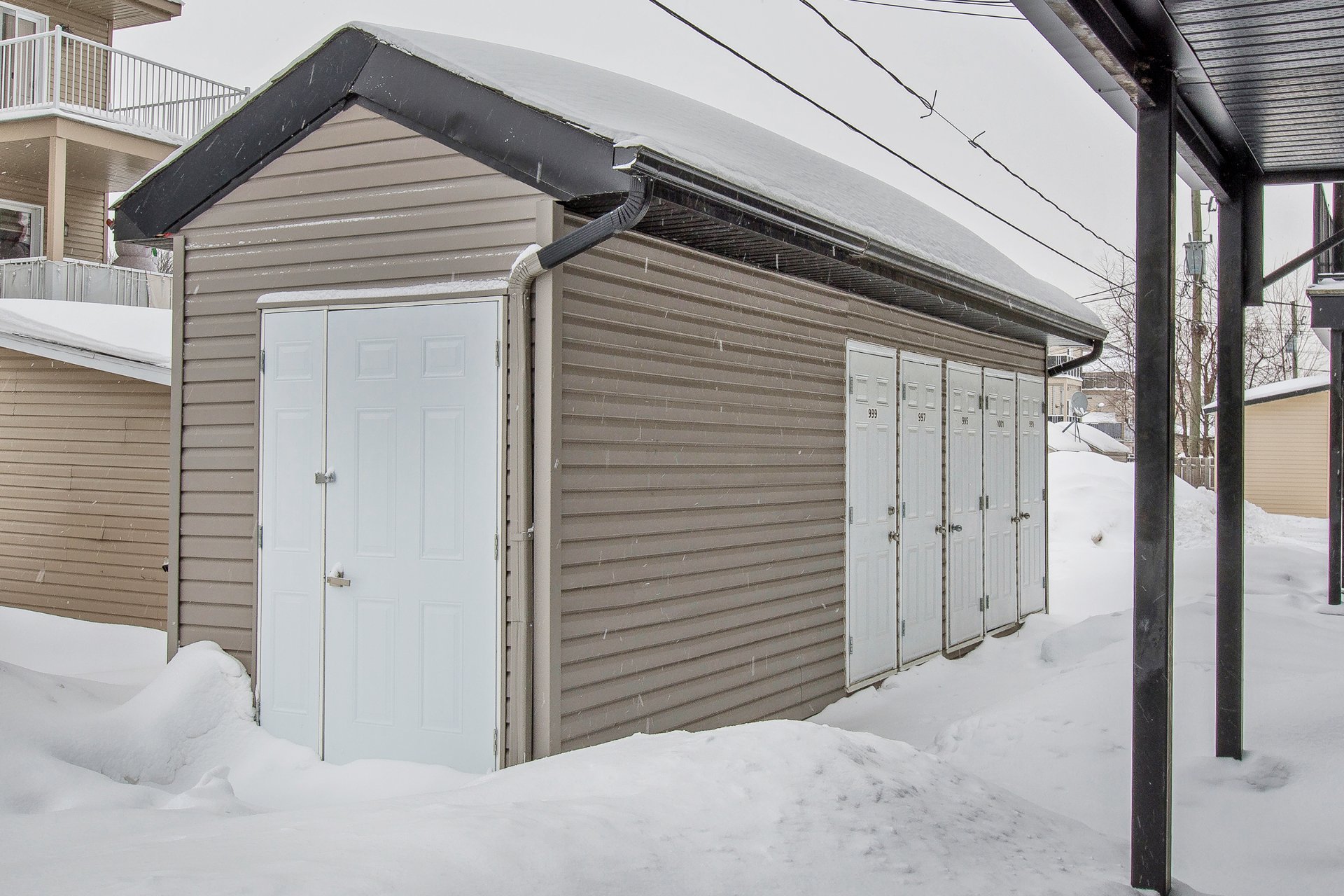 Rangement extérieur