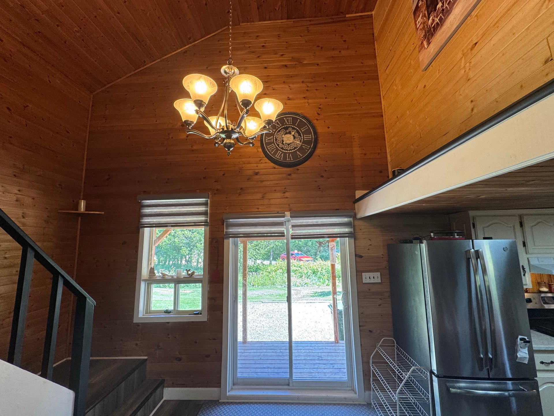 Vue du hauteur de plafond.