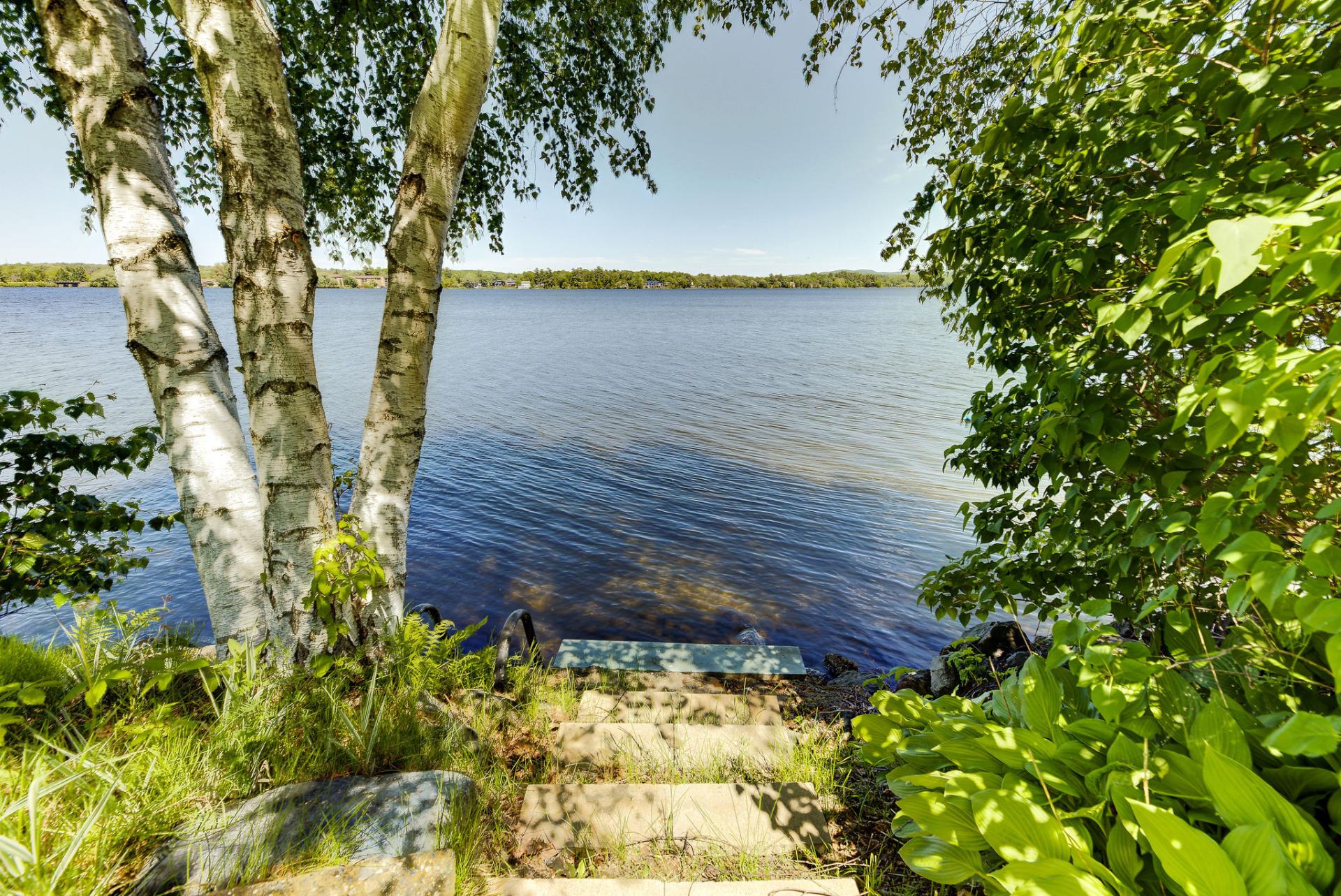 Access to a body of water