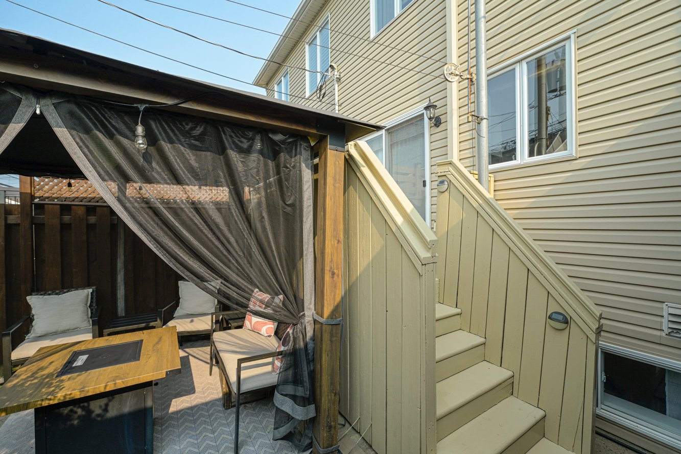 Bel espace de vie extérieur