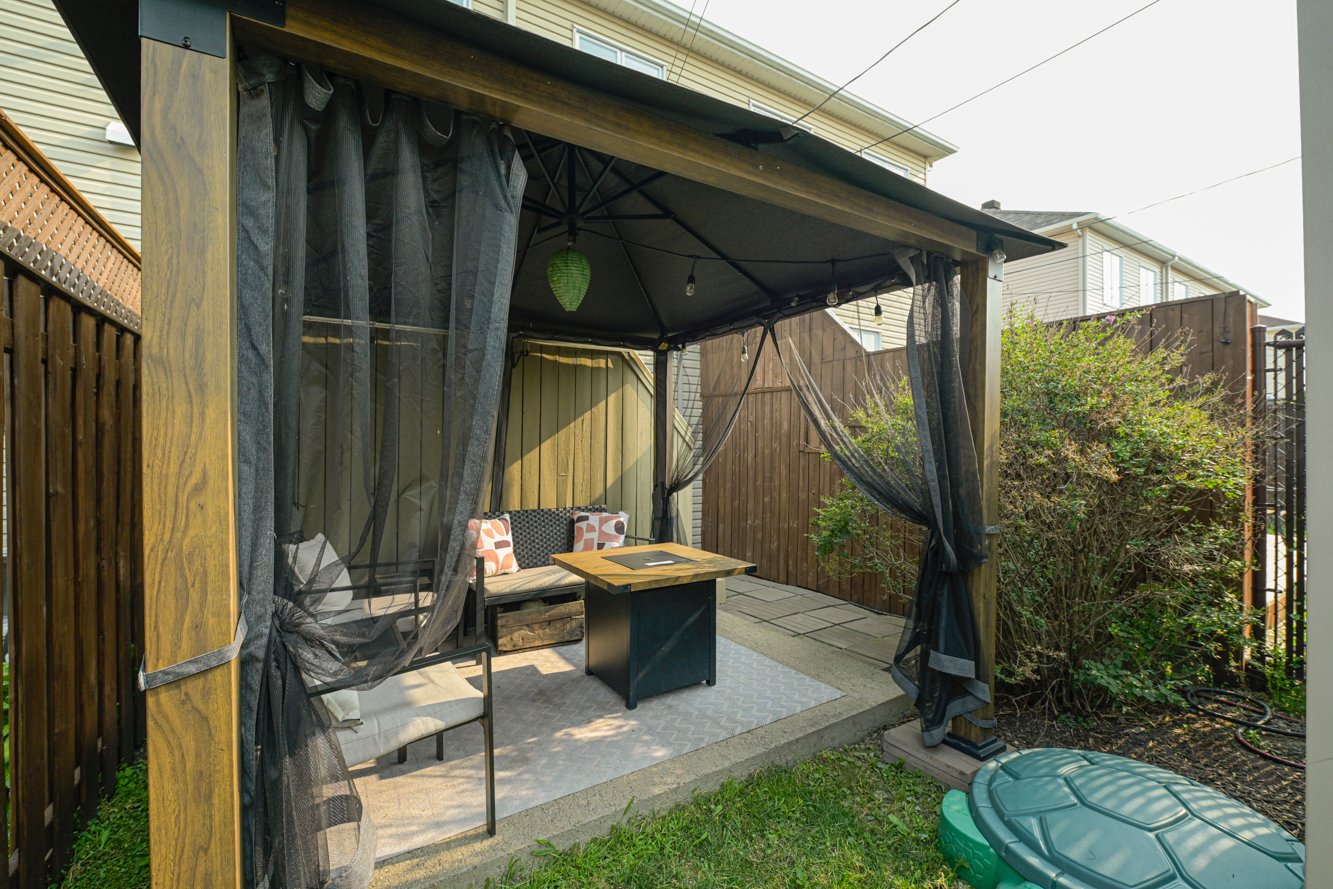 Un coin idéal pour profiter du beau temps