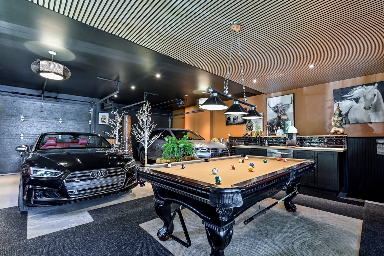 Garage double chauffé