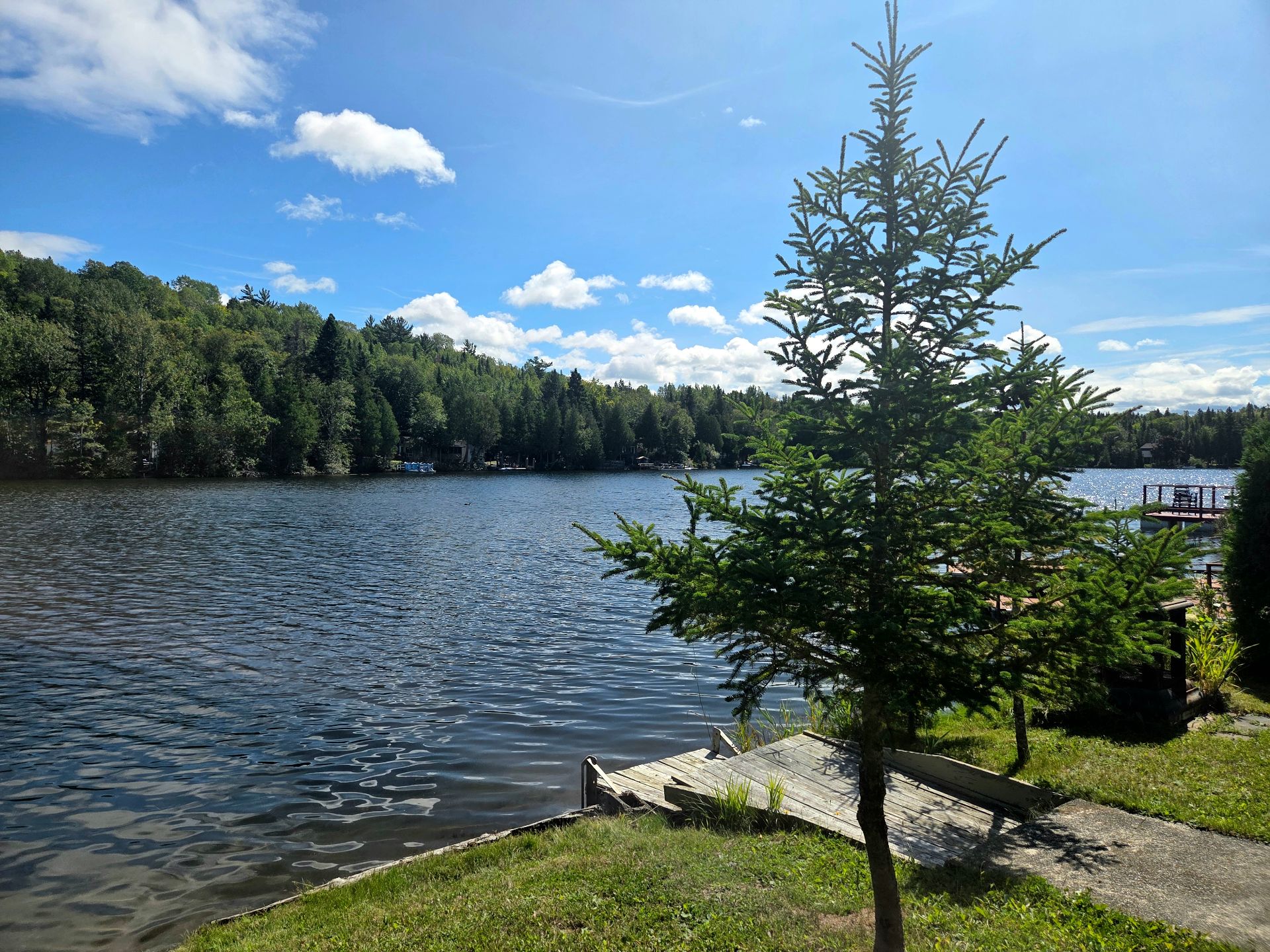 Vue sur l'eau