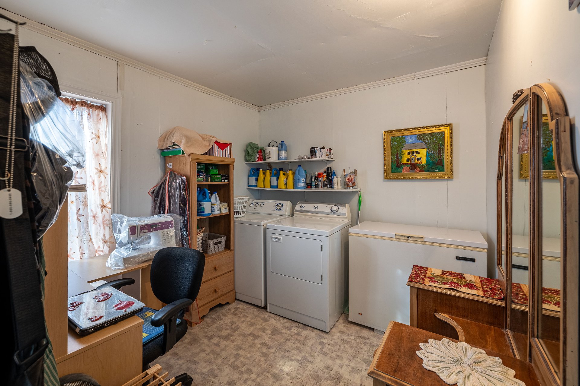 Sewing room