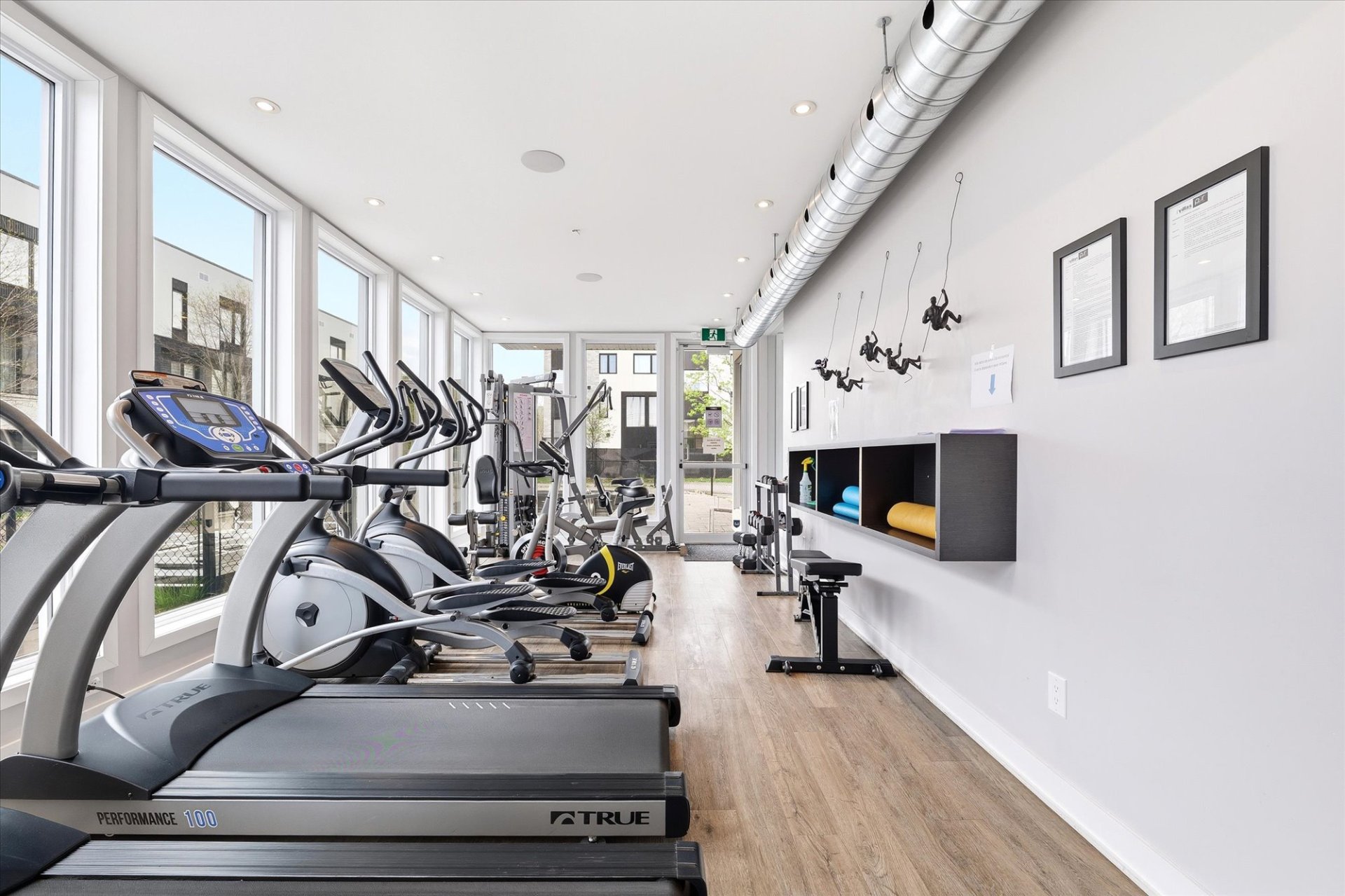 Salle d'exercice