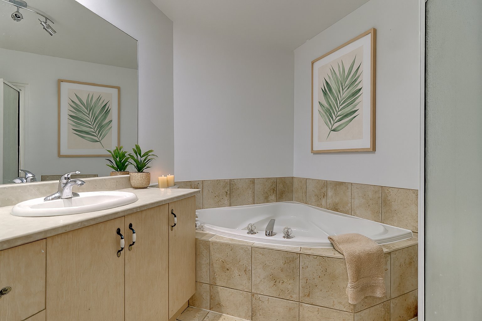 Image retouchée - Décor virtuel AI