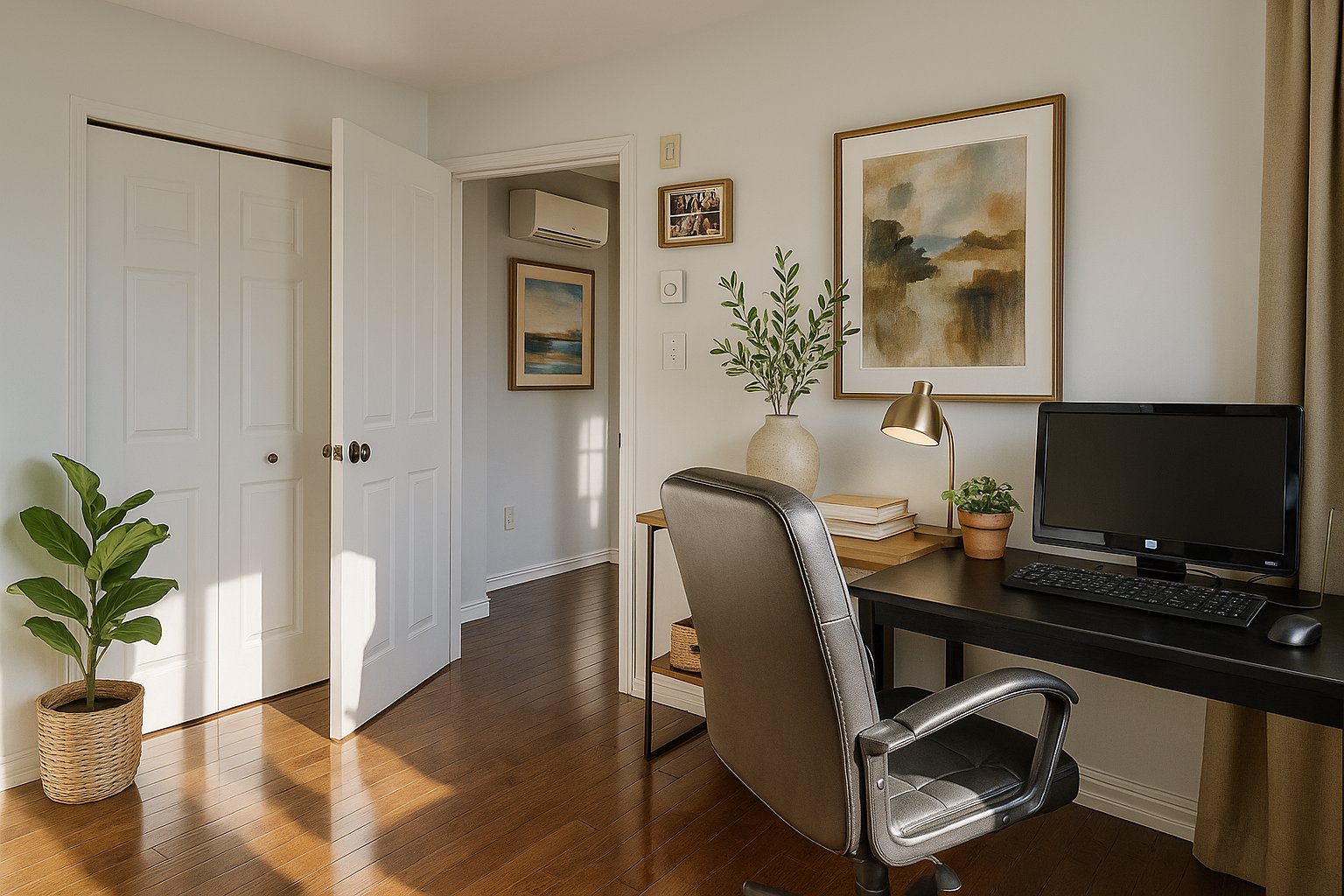 Image retouchée - Décor virtuel AI