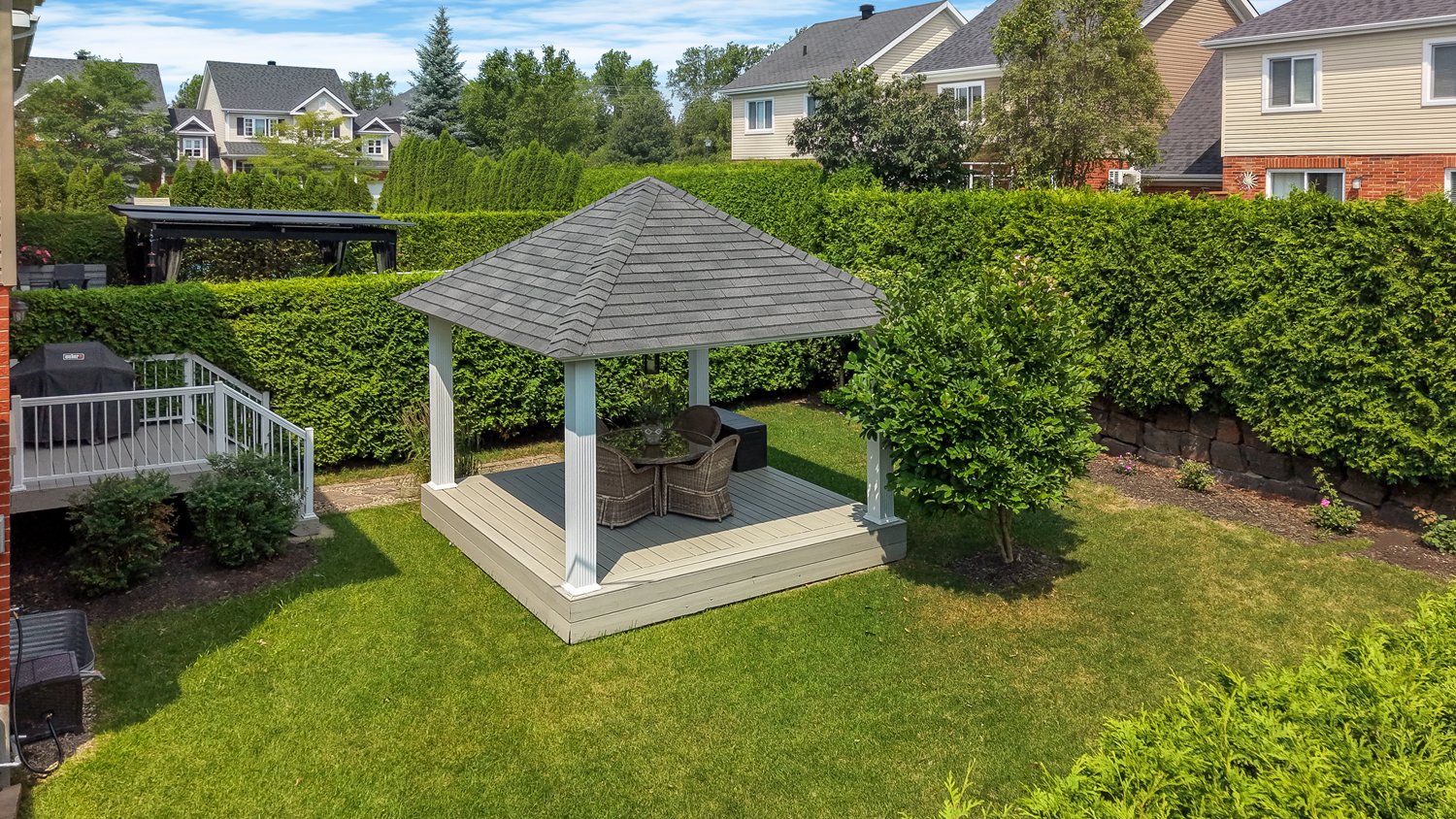 Backyard & terrace
