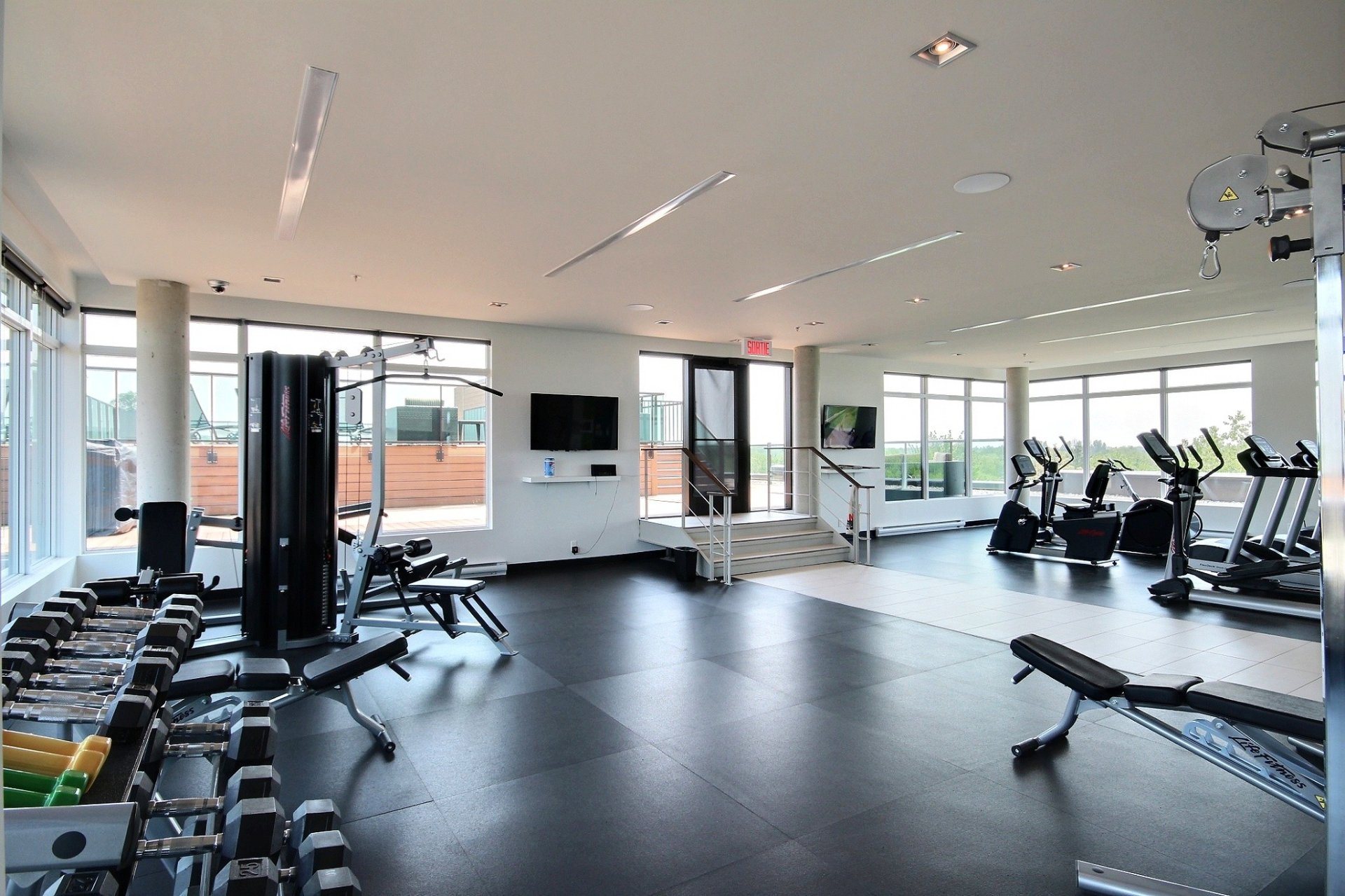 Salle d'exercice