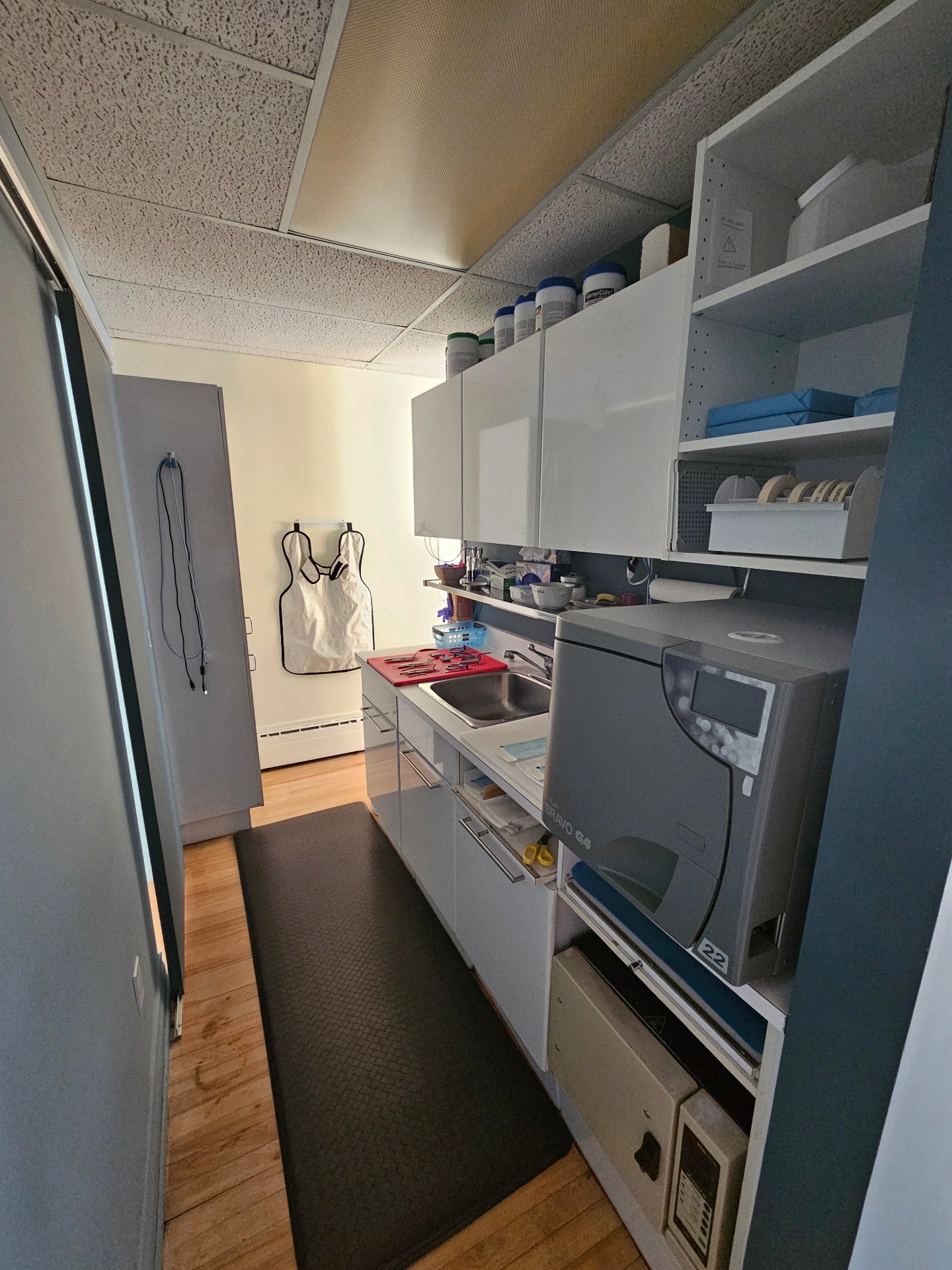 salle de stérilisation