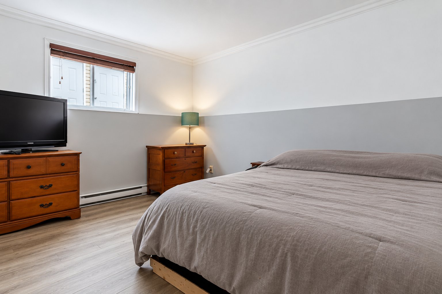 The tenants' belongings have been removed.