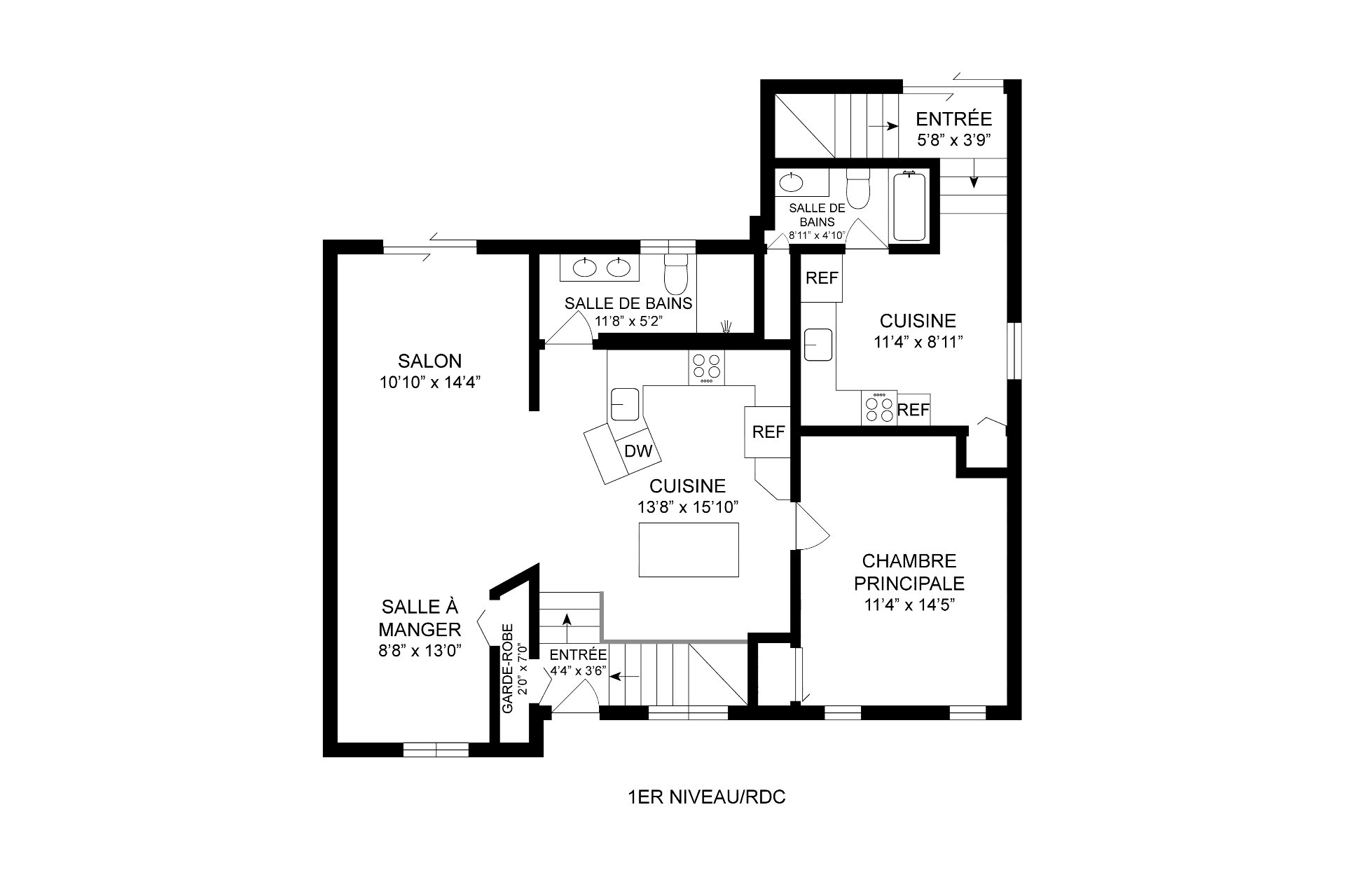 Plan plancher