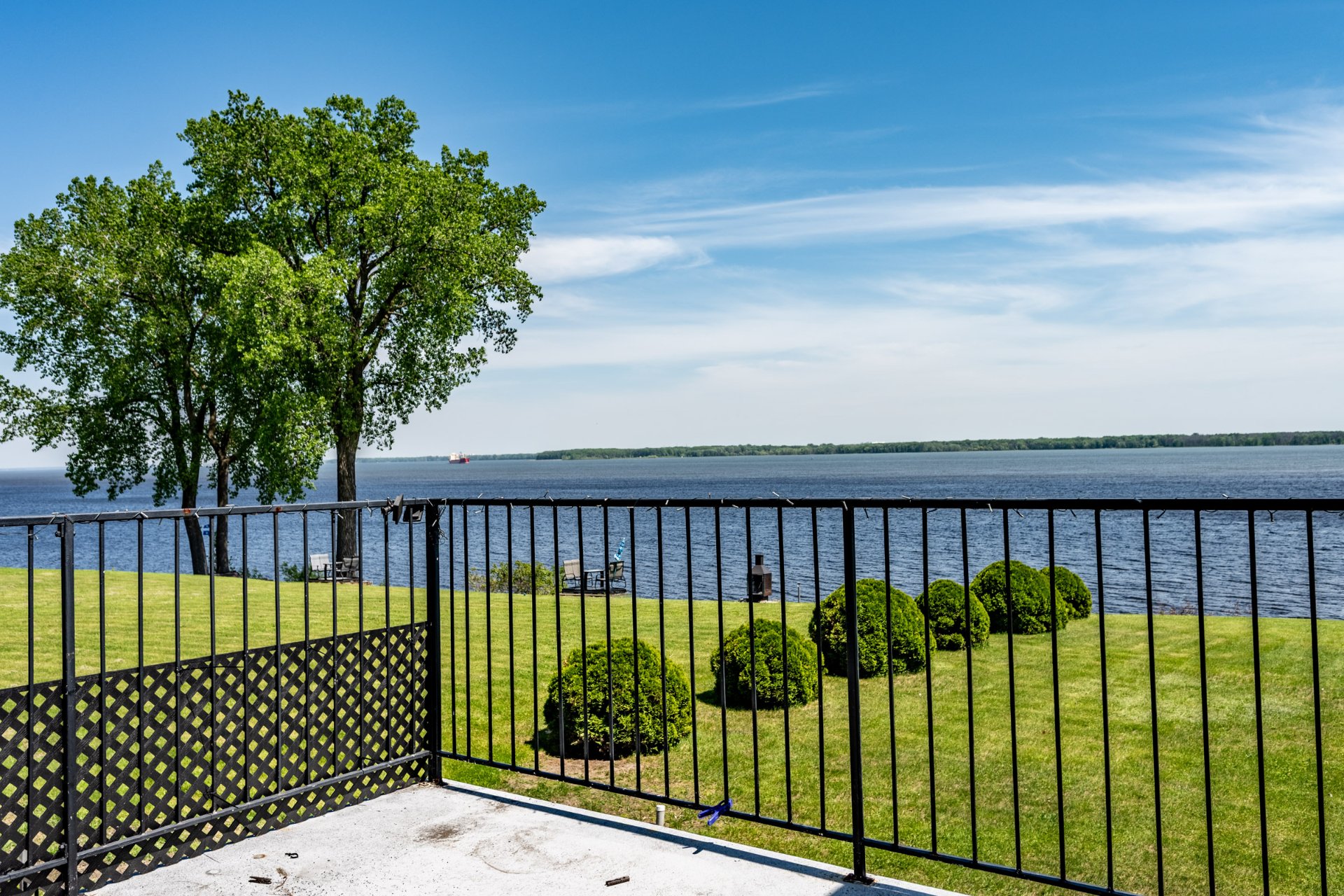 vue sur le fleuve St-Laurent