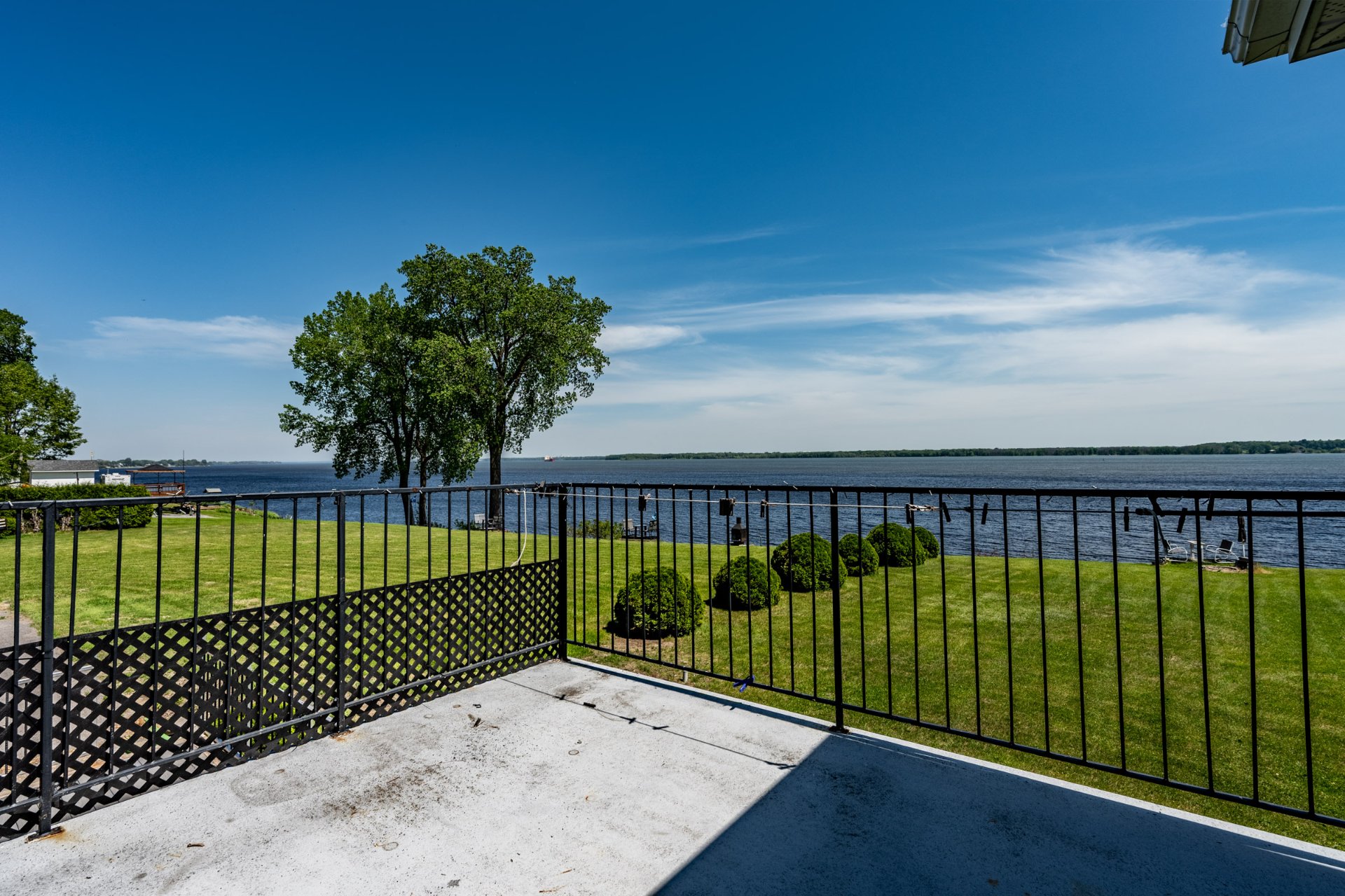 vue sur le fleuve St-Laurent