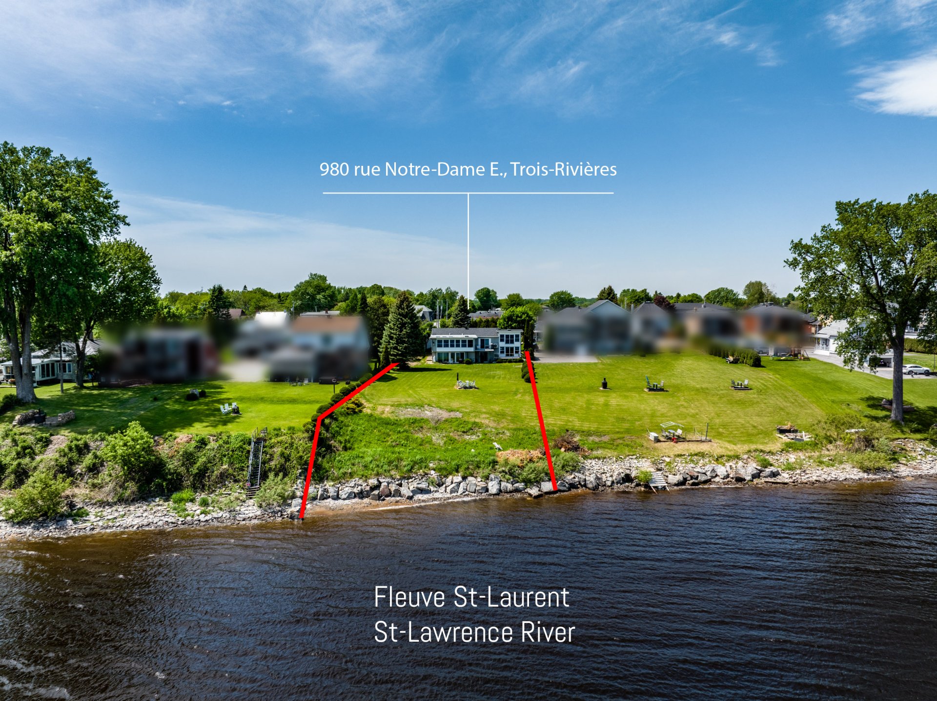 vue sur le fleuve St-Laurent