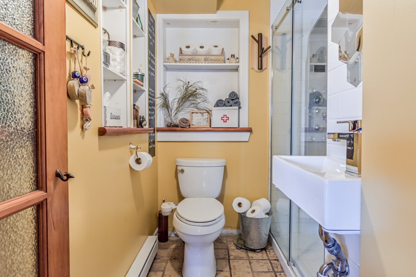 Salle d'eau pratique