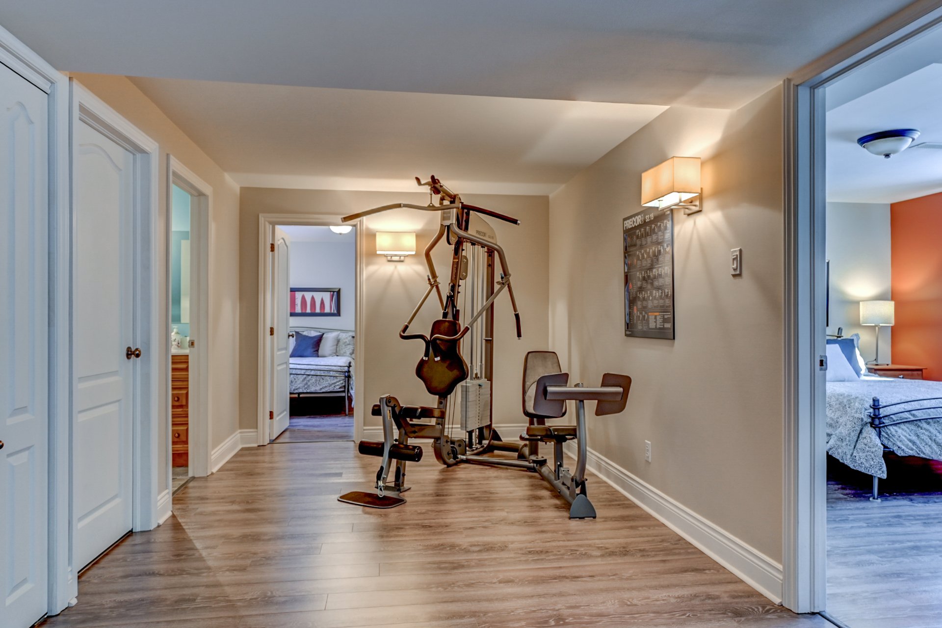 Salle d'exercise