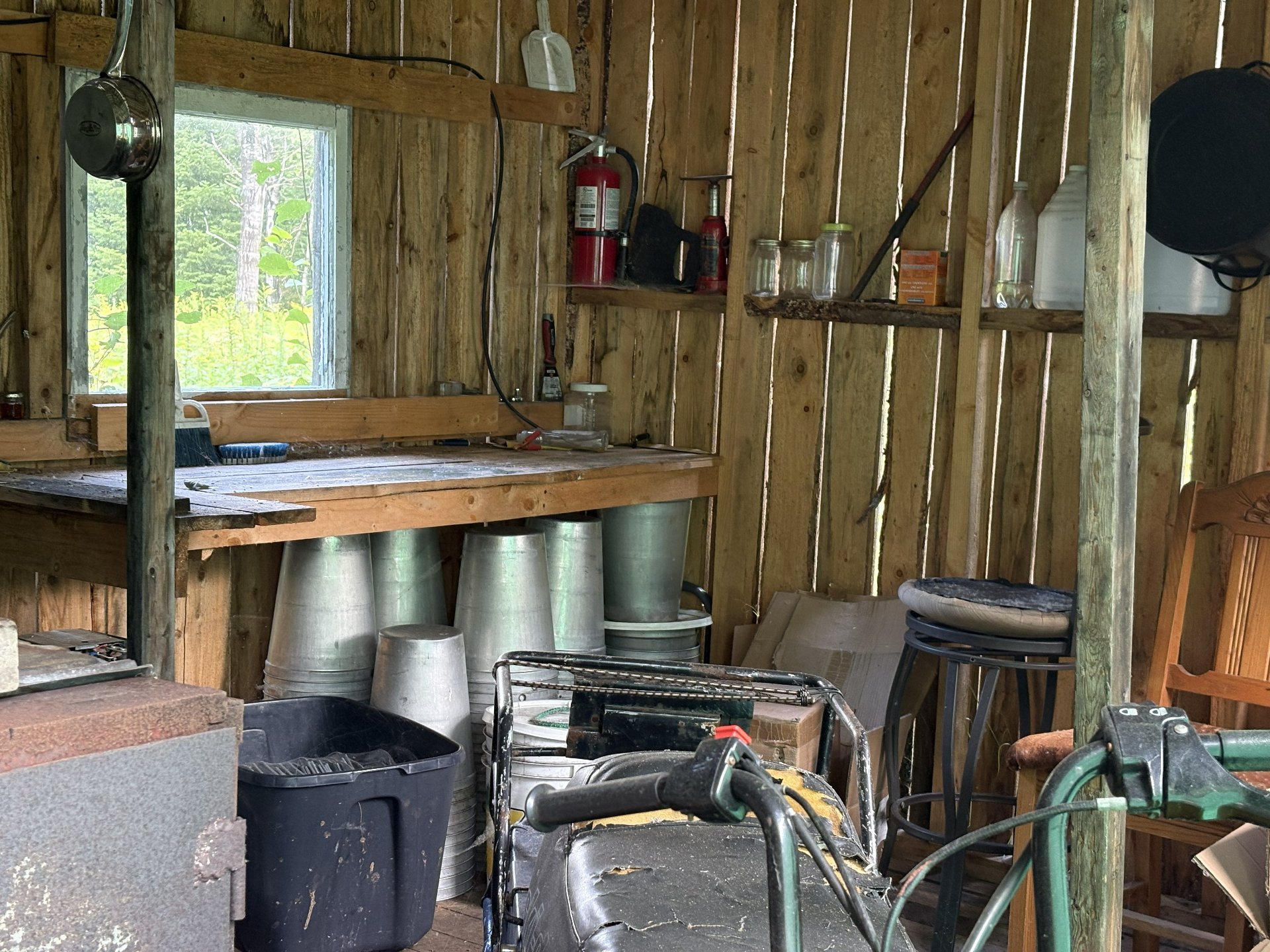 Cabane à sucre artisanale
