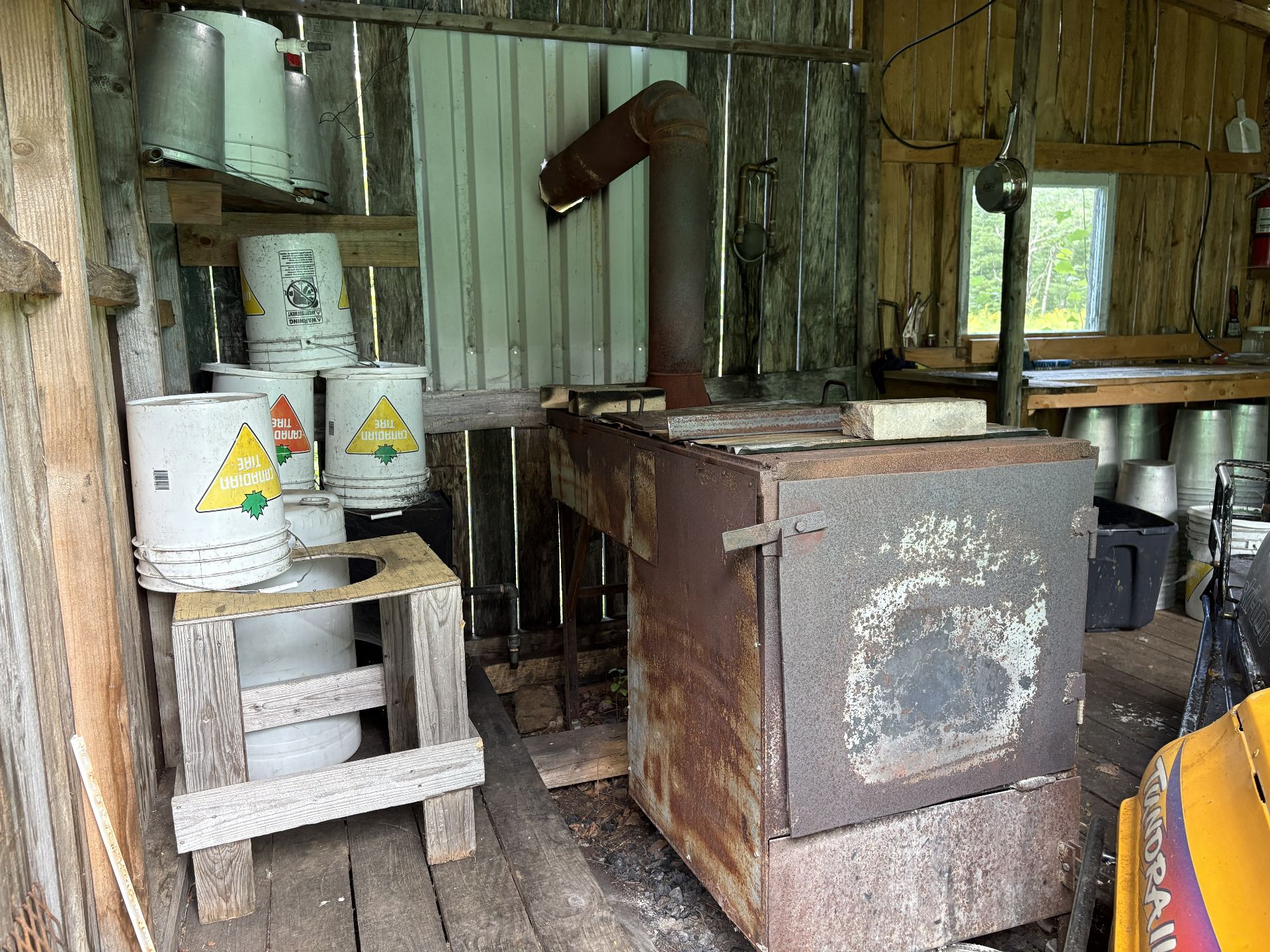 Cabane à sucre artisanale