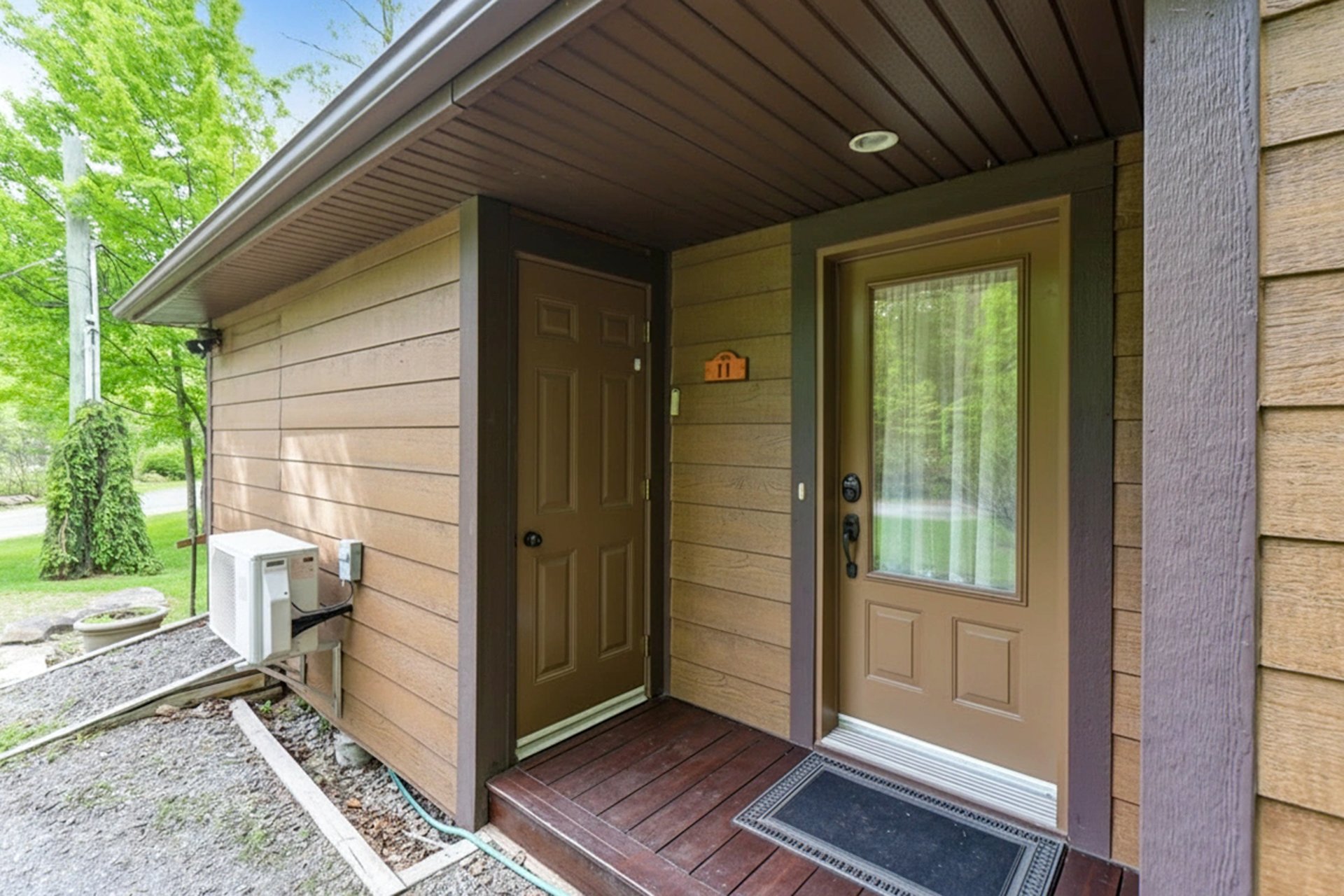 Exterior entrance