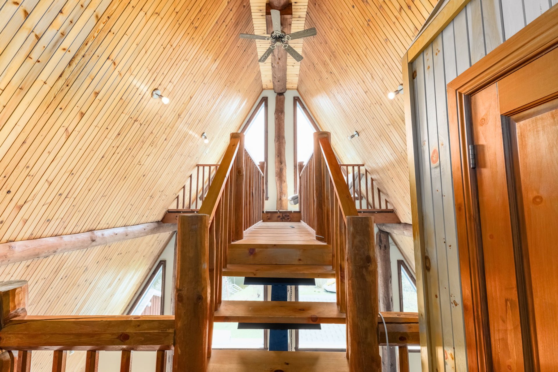 Pont pour accéder au boudoir