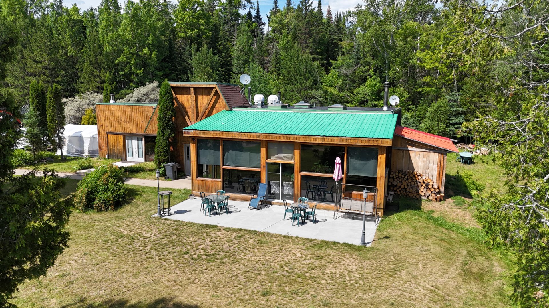 Aerial photo