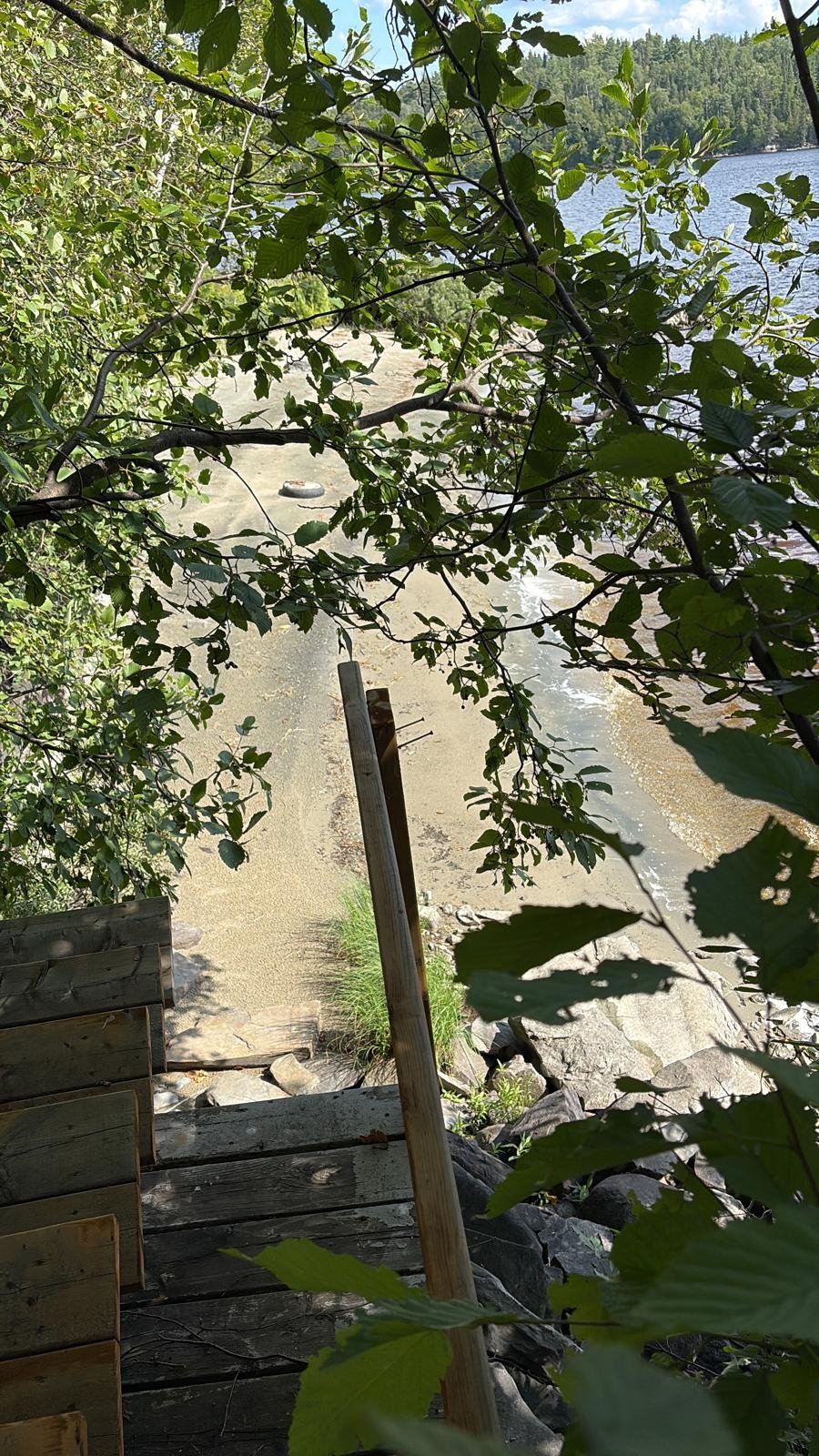 Access to a body of water