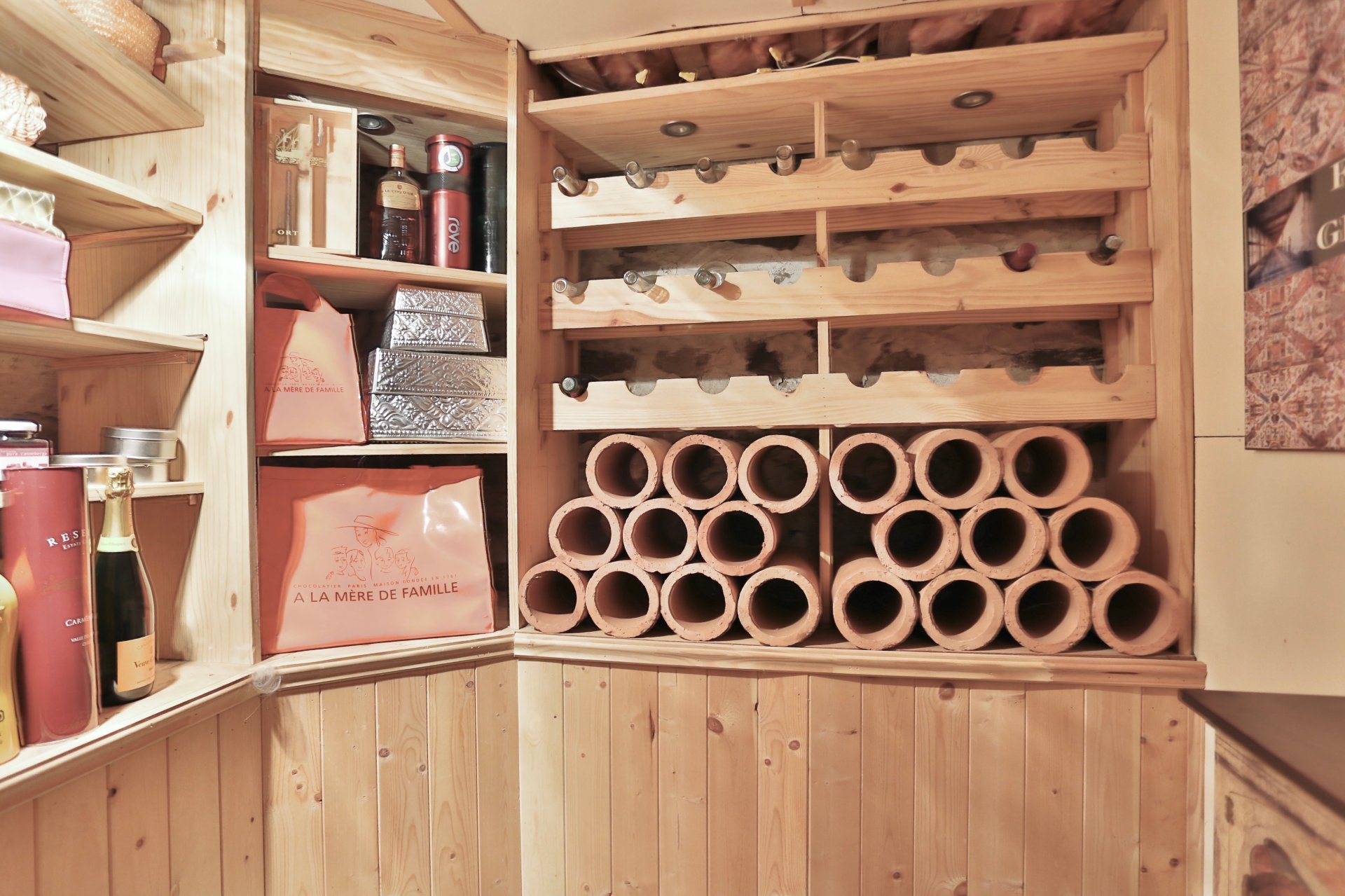 rangement pour vins