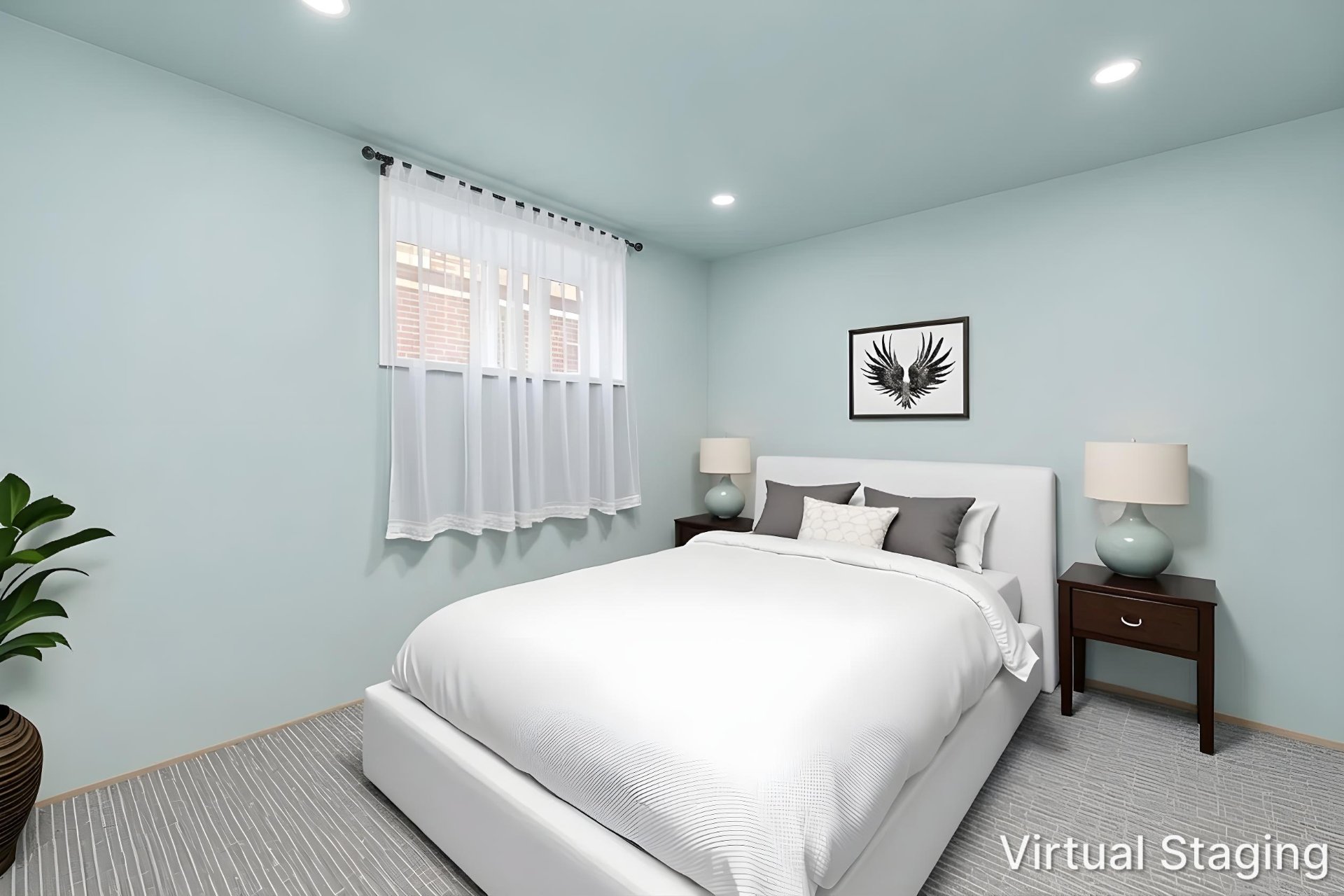 Virtual staging