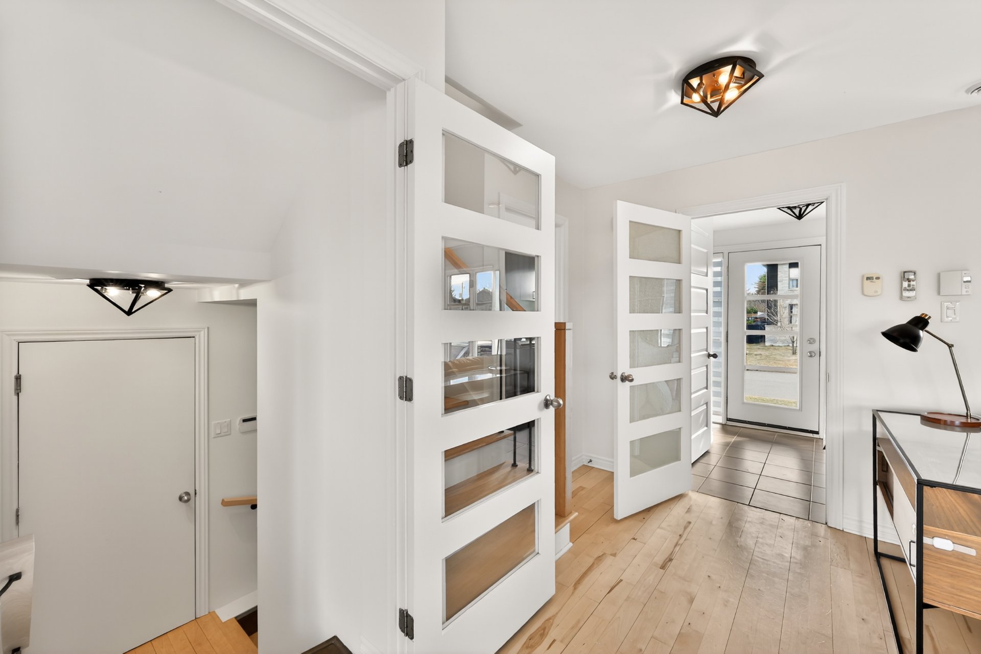 accès garage et sous-sol