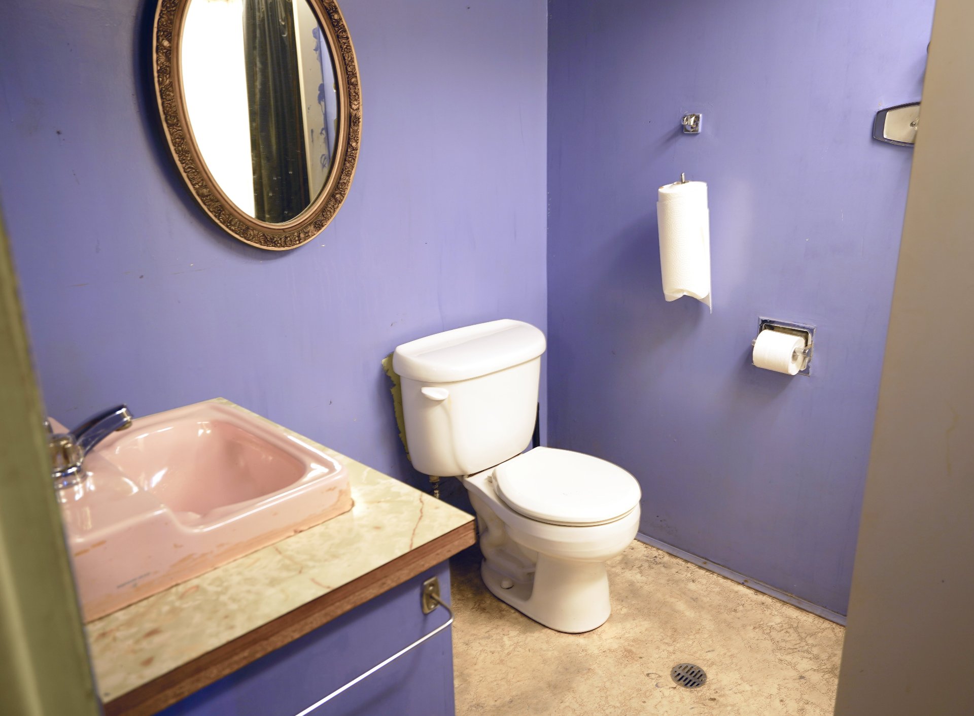 Salle de bains du sous-sol.