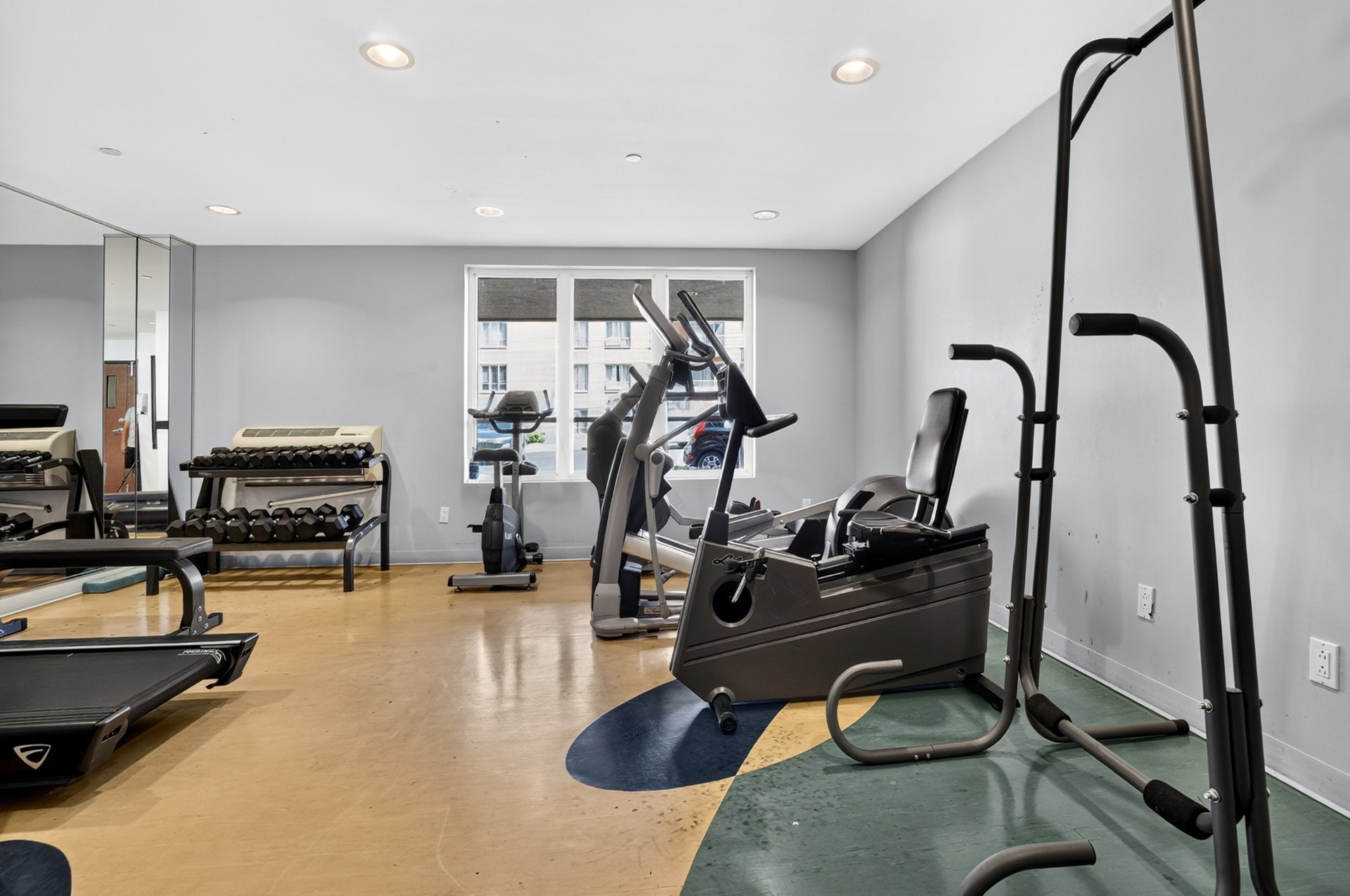 Salle d'exercice