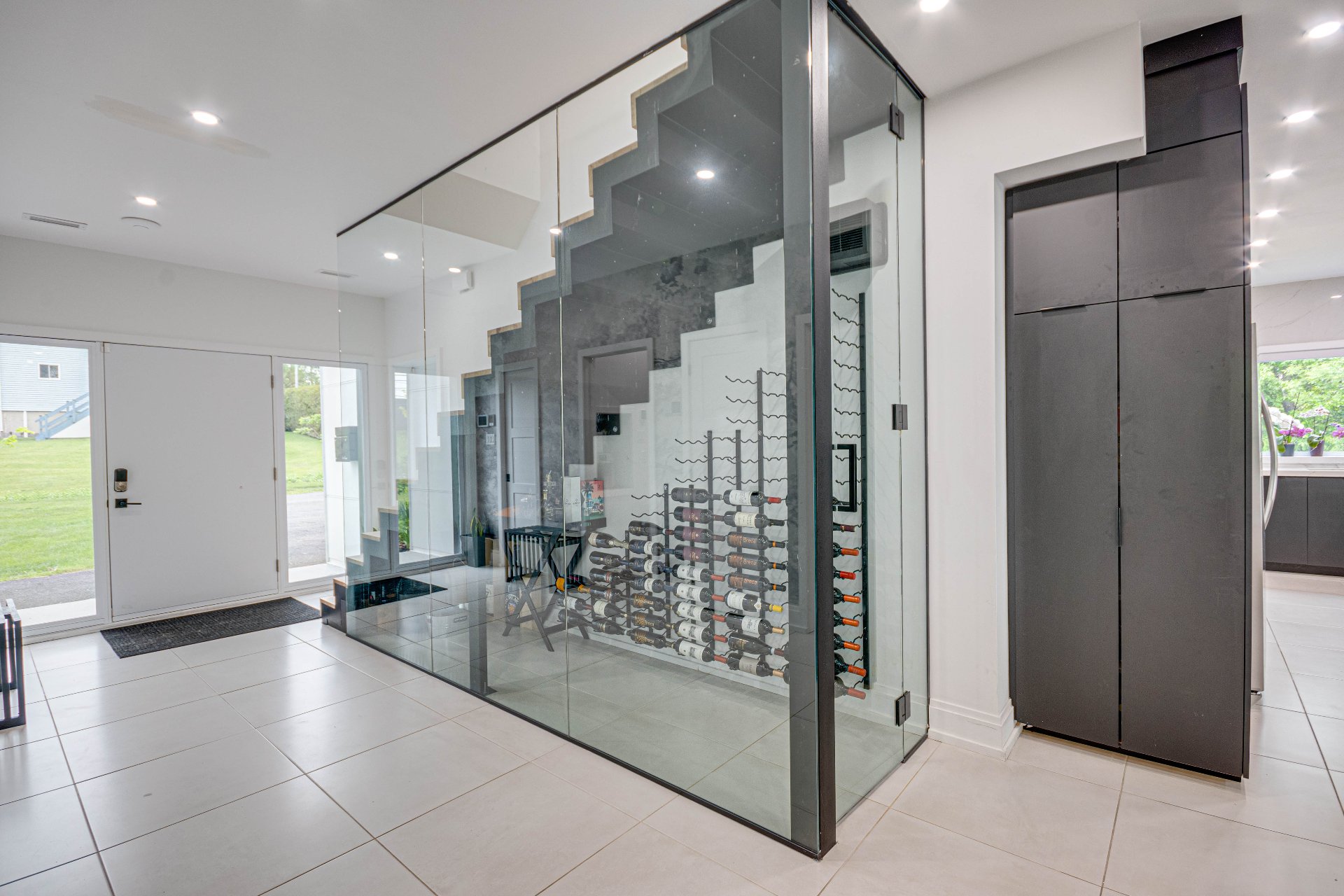 Custom wine cellar