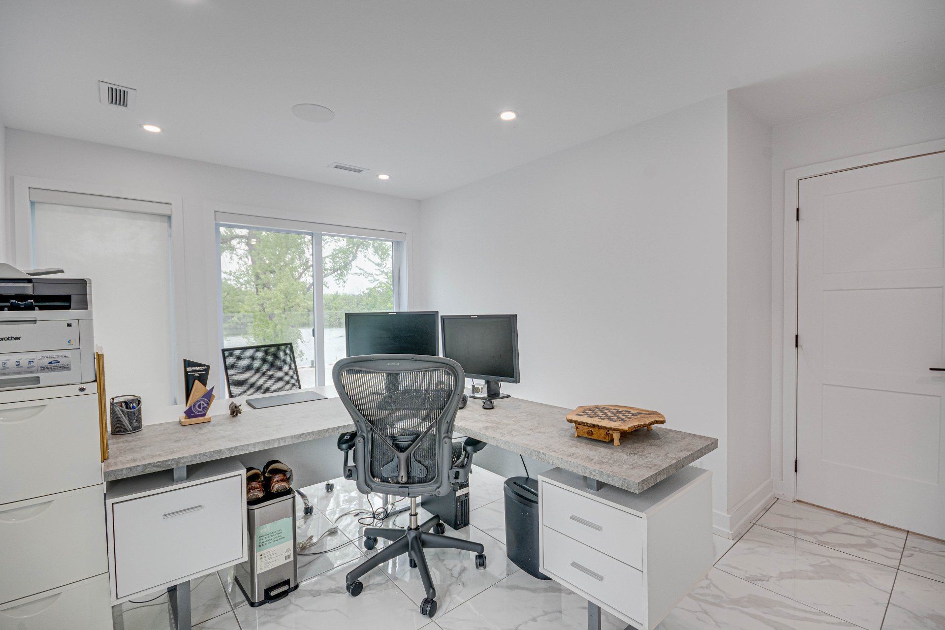Office with Private Entrance & Powder Room